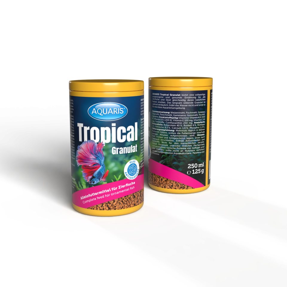 Bellfor Aquaris Tropical Granulat - 250ml, für: Fische