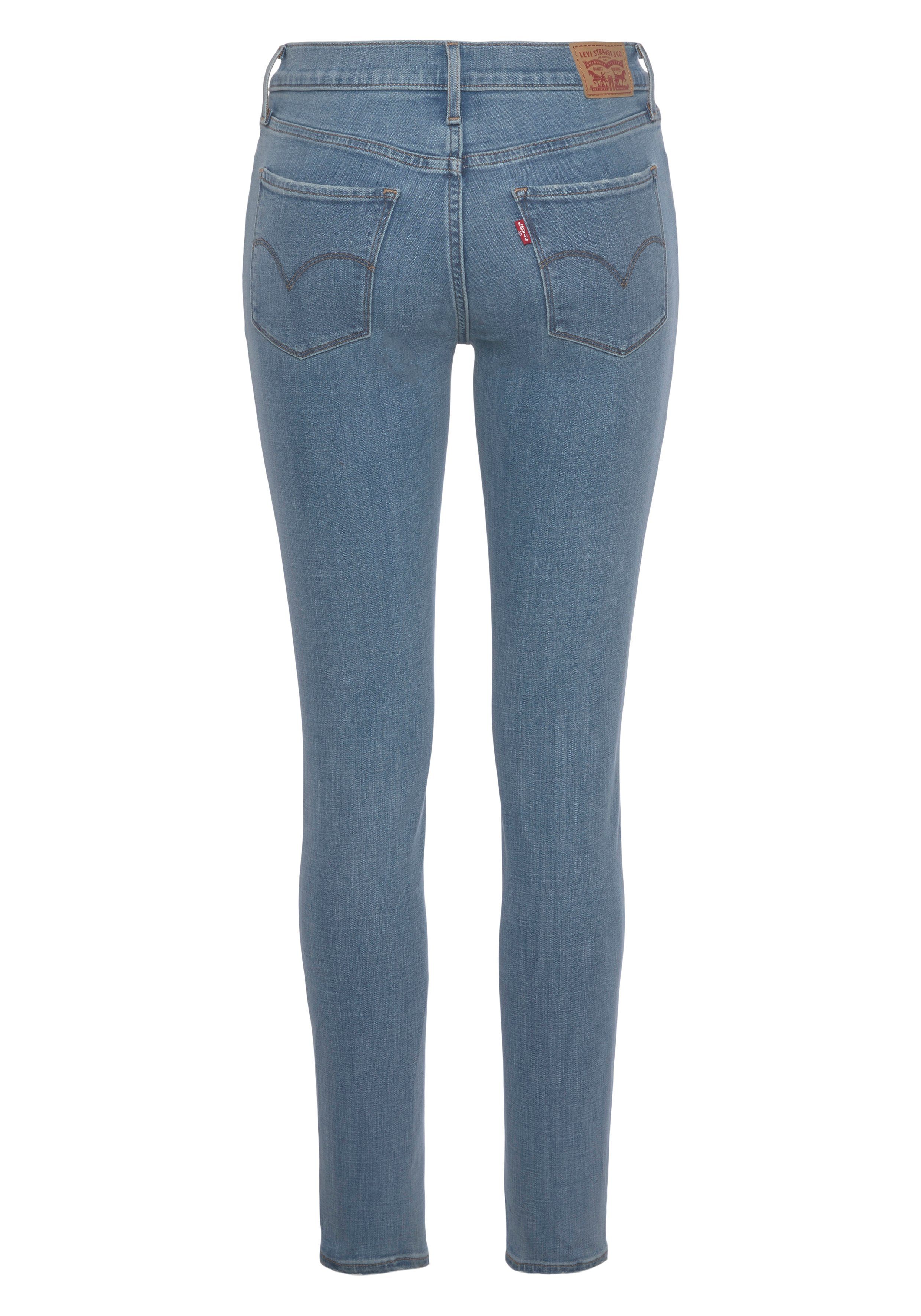 Levi's® Slim-fit-Jeans mid-blue Skinny 5-Pocket-Stil im Shaping 311 denimwash