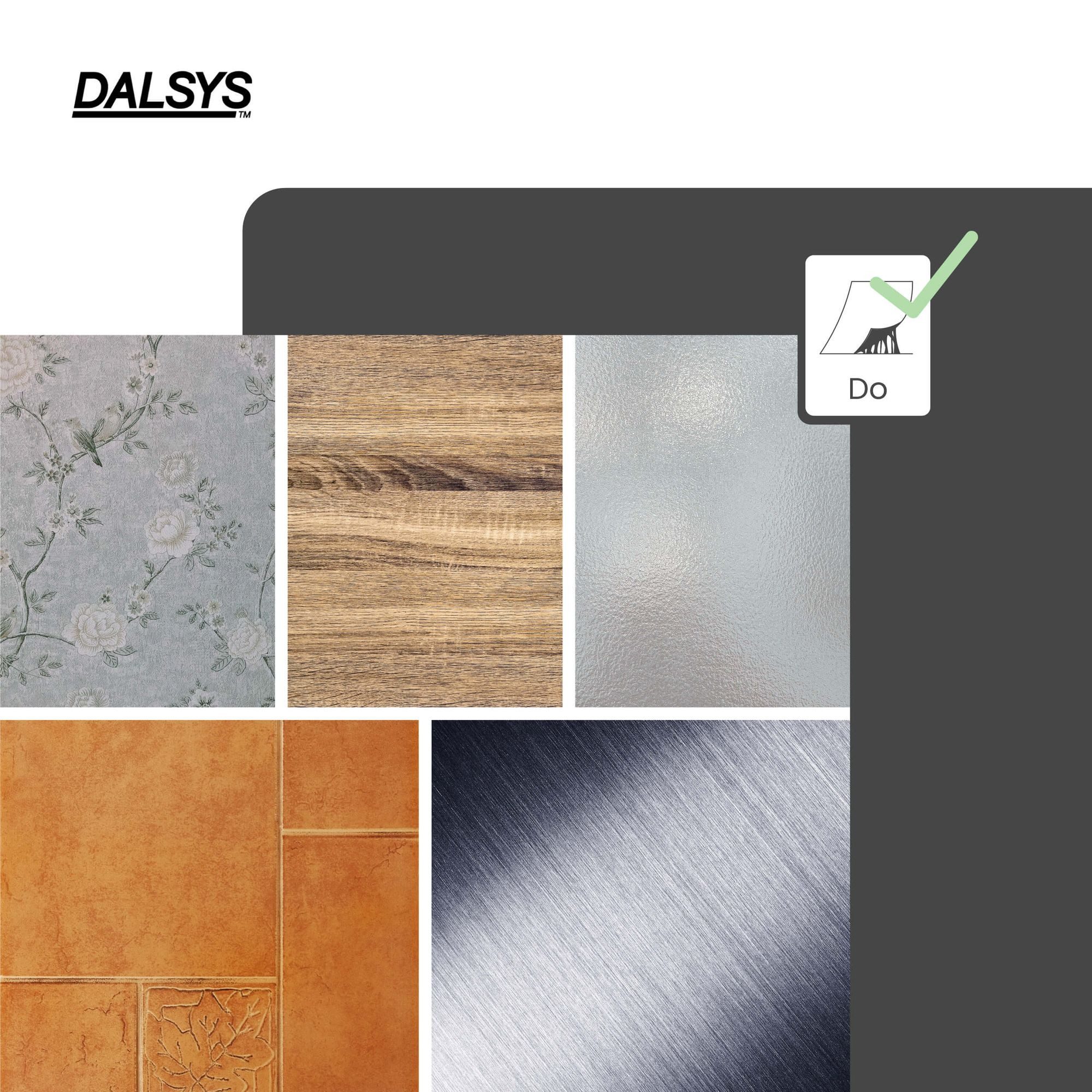 Dalsys Wandpaneel 1m² 11 Stück selbstklebend, BxL: 30.6x30.6 cm, (Aluoptik Dunkelbraun Mosaikfliesen, 11-tlg., Wandfliese) feuchtigskeitsbeständig, einfach mont – Bild 5 von 5