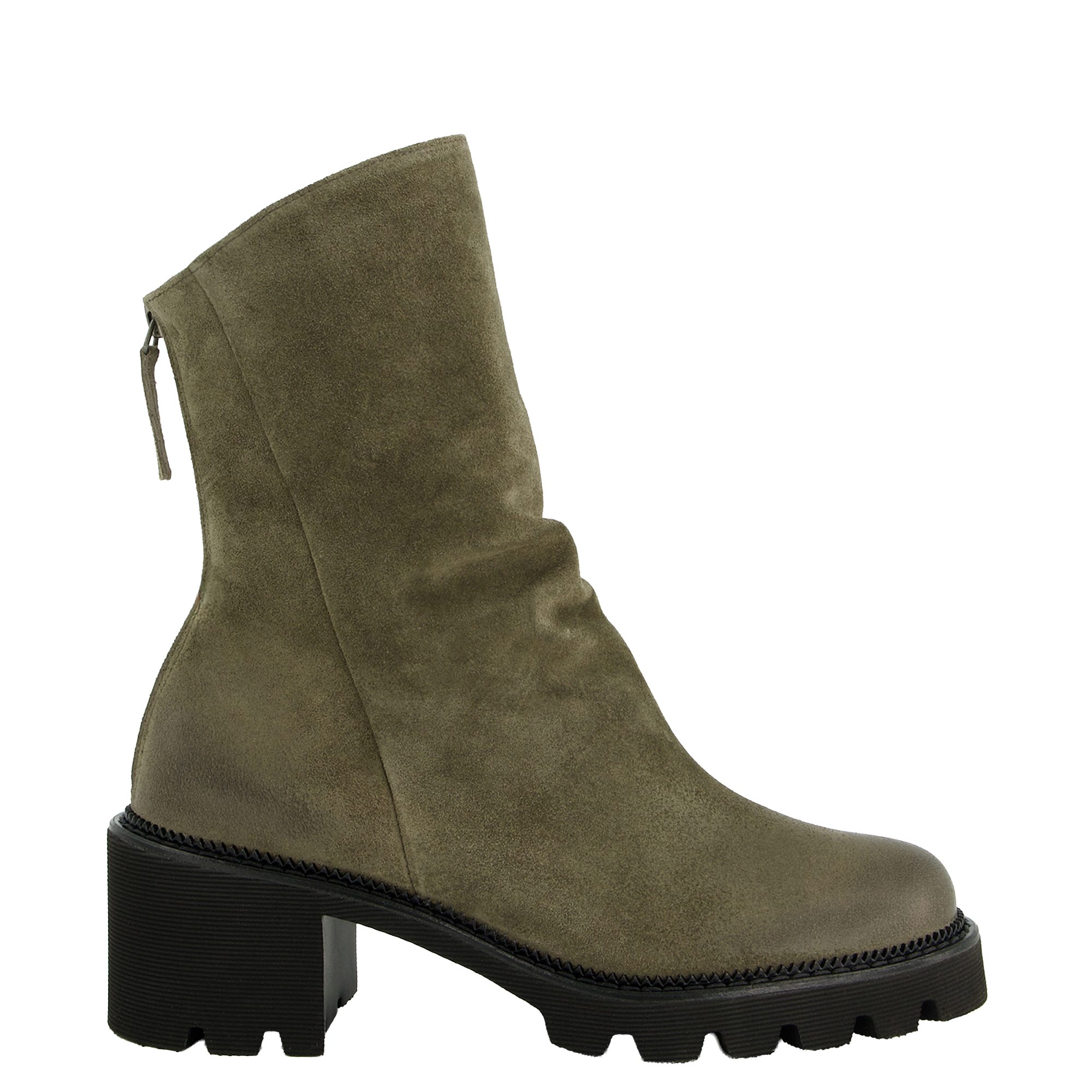 Paul Green Paul Green 8291-041, Stiefeletten, Grün, Damen Stiefelette