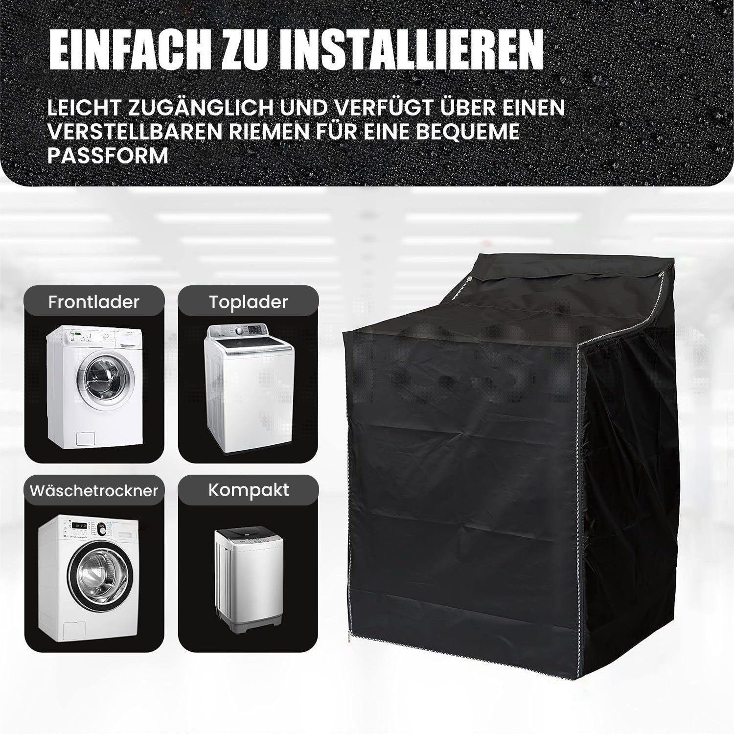 RWEUOQ Wäschespinne-Schutzhülle Schützhülle für Waschmaschine und günstig online kaufen