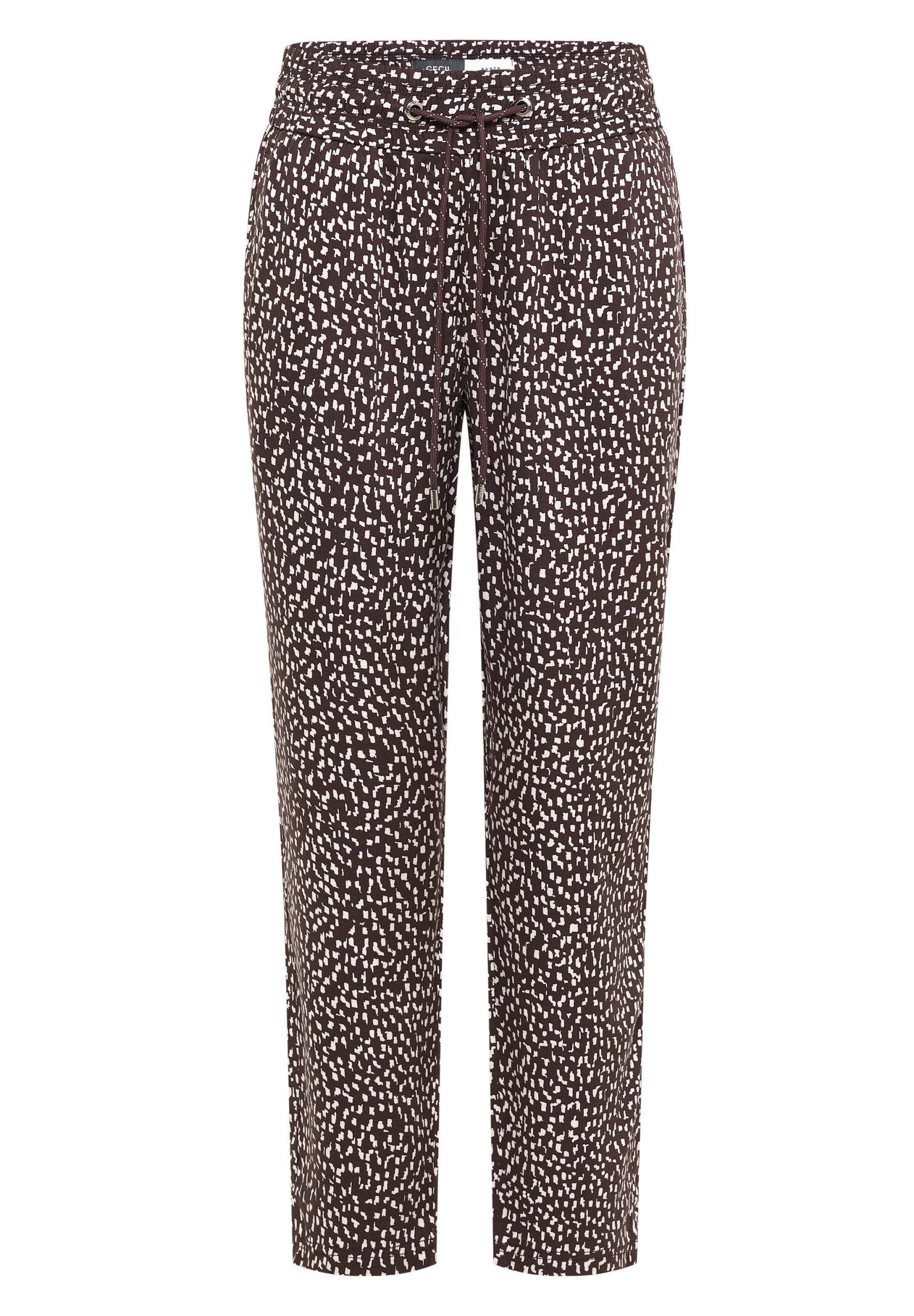 CECIL Stoffhose Style Chelsea AOP