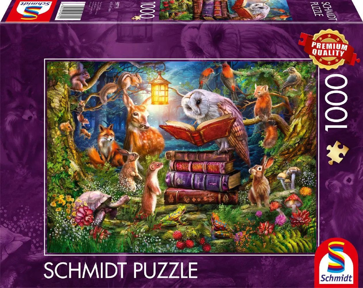 Schmidt Spiele Puzzle Waldgeschichten zur Nacht, günstig online kaufen