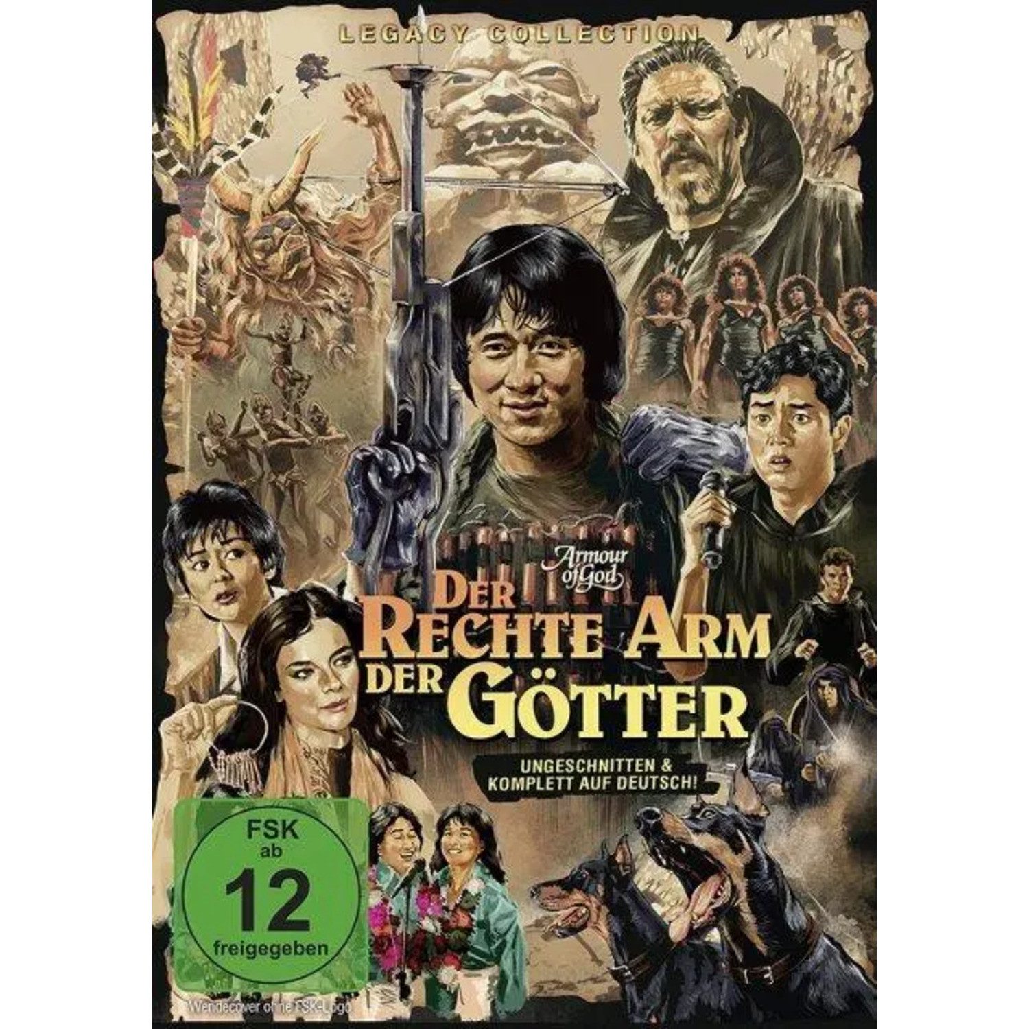 DVD Armour of God - Der Rechte Arm der Götter