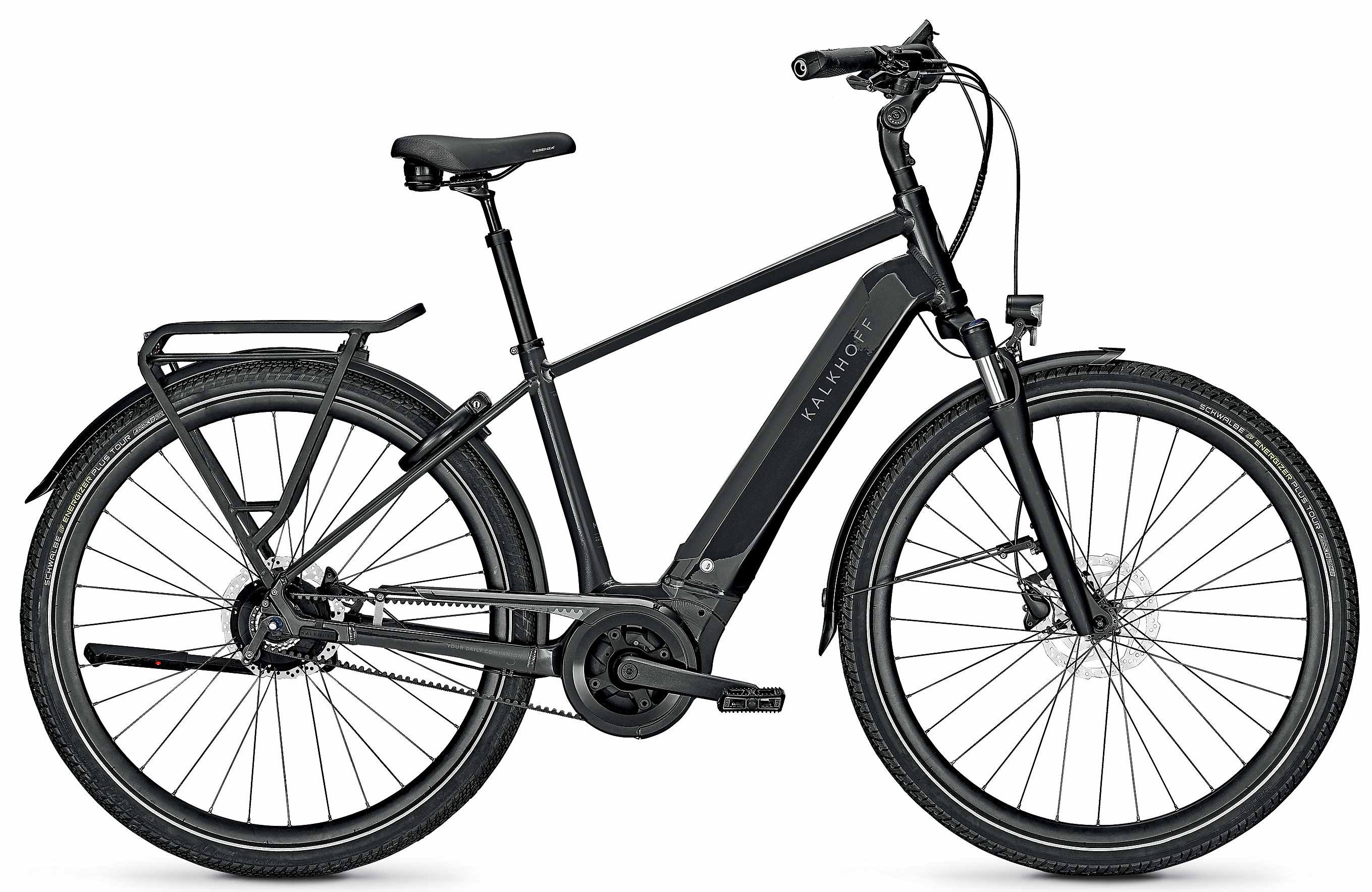 Kalkhoff E-Bike Kalkhoff Image 3.B Excite RT 625 Wh Herren schwarz 2025, 5 Gang, Nabenschaltung, Bosch Performance Line smart System, 625 Wh