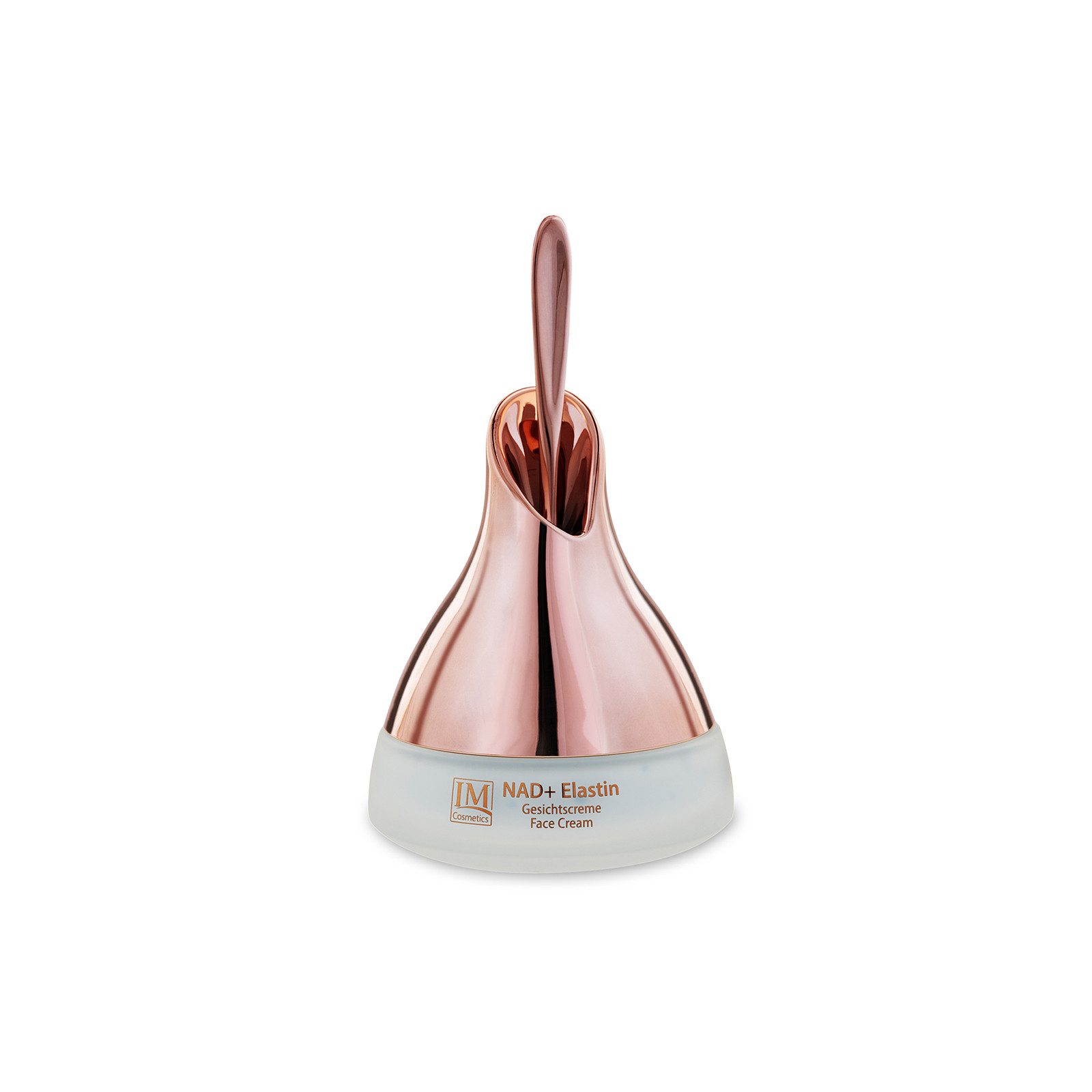 Genius Gesichtspflege IM Cosmetics NAD+ Elastin Gesichtscreme 50 ml Dr. Michaela Fuchs, verbessert sdie Hautdichte, die Konturen wirken gefestig