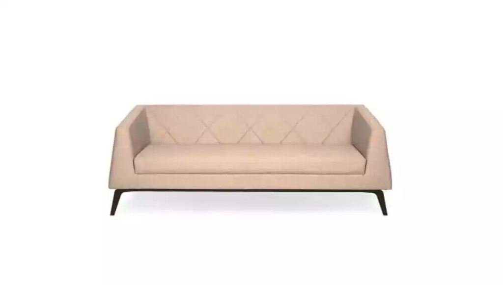 JVmoebel Sofa Beiger Dreisitzer Luxus Polstermöbel Sofas Einrichtungsmöbel, 1 Teile, Made in Europa