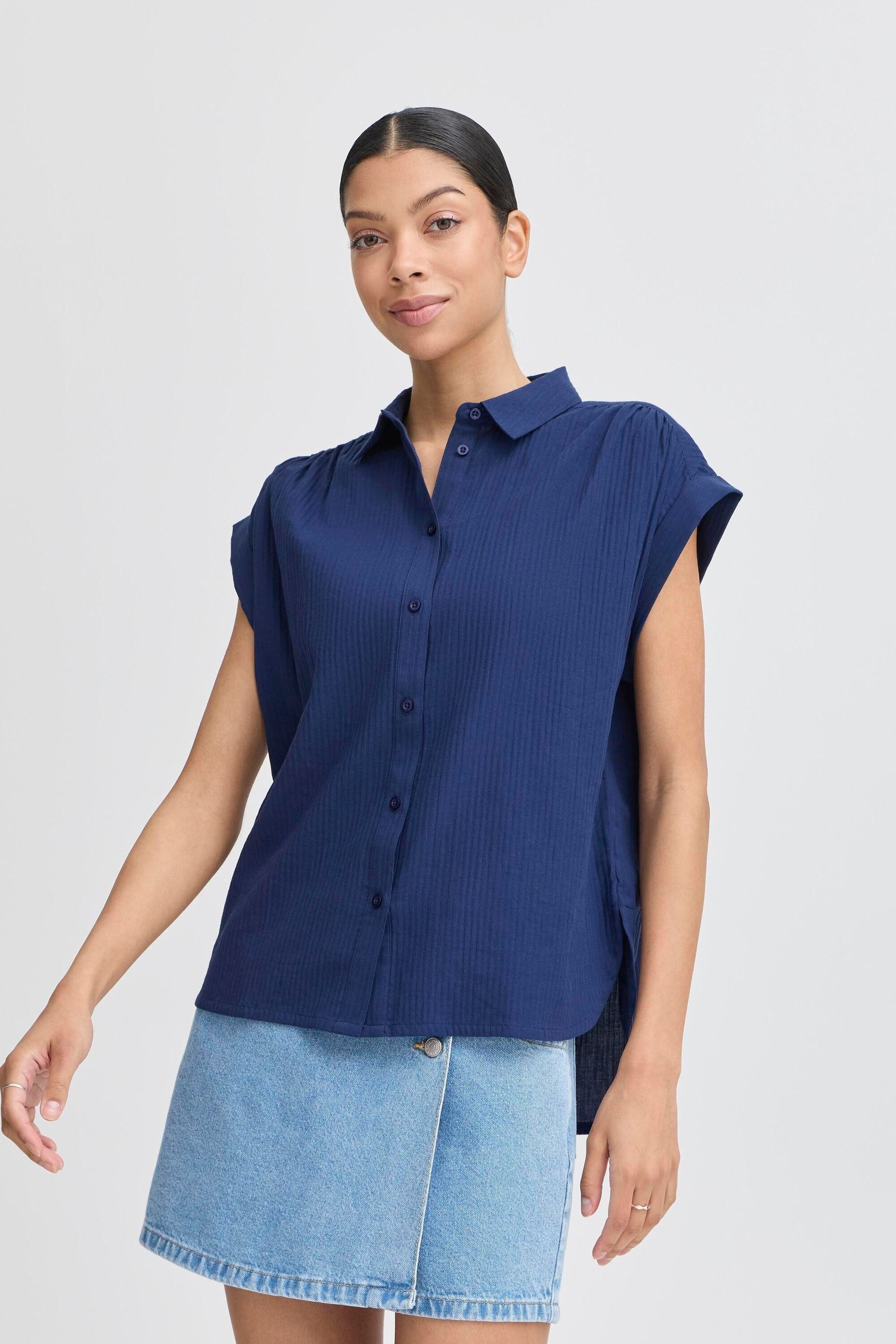 b.young Kurzarmhemd Langarm - Hemd BYFRY