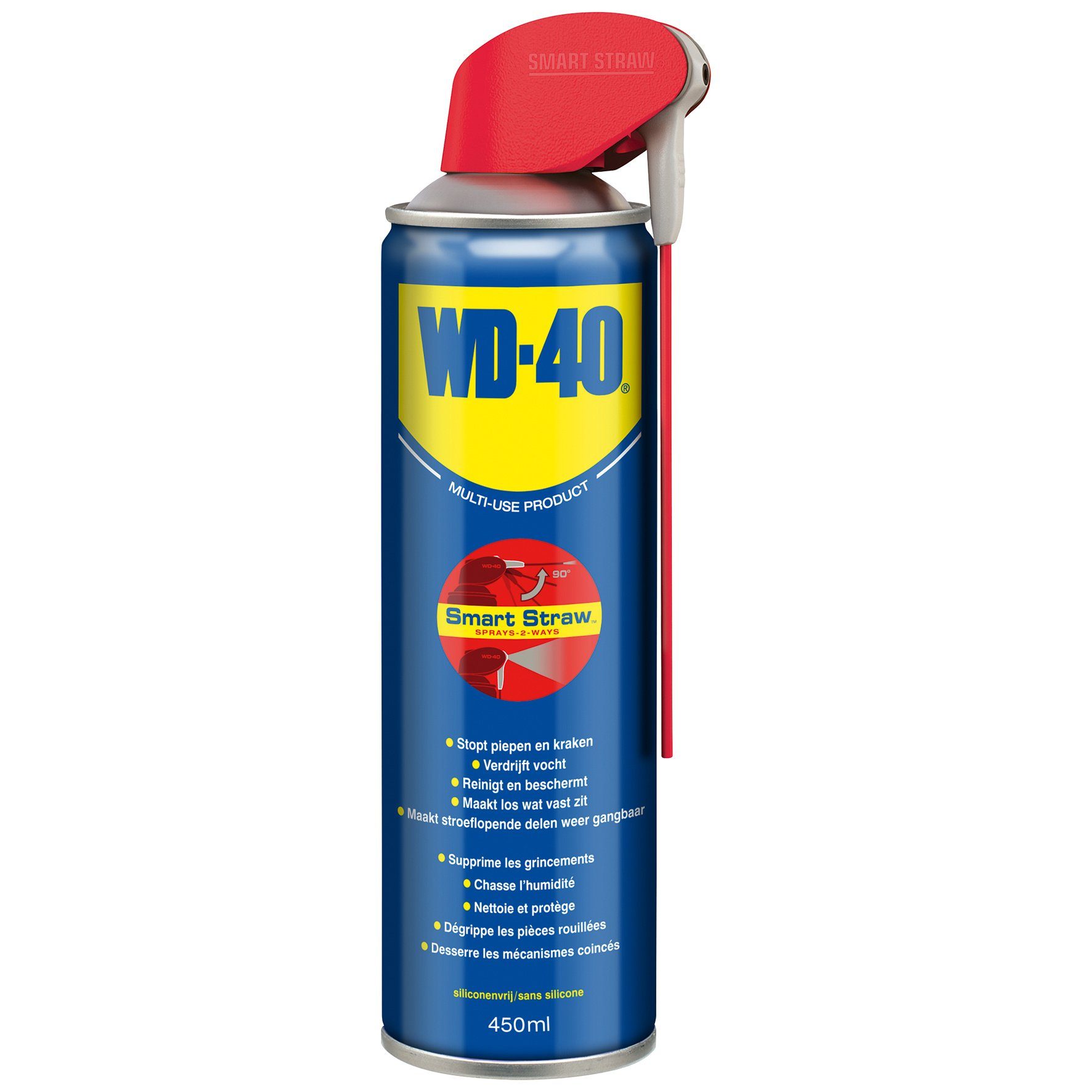 Multifunktionsöl WD-40 450 ml Rostlöser WD40 Smart Straw