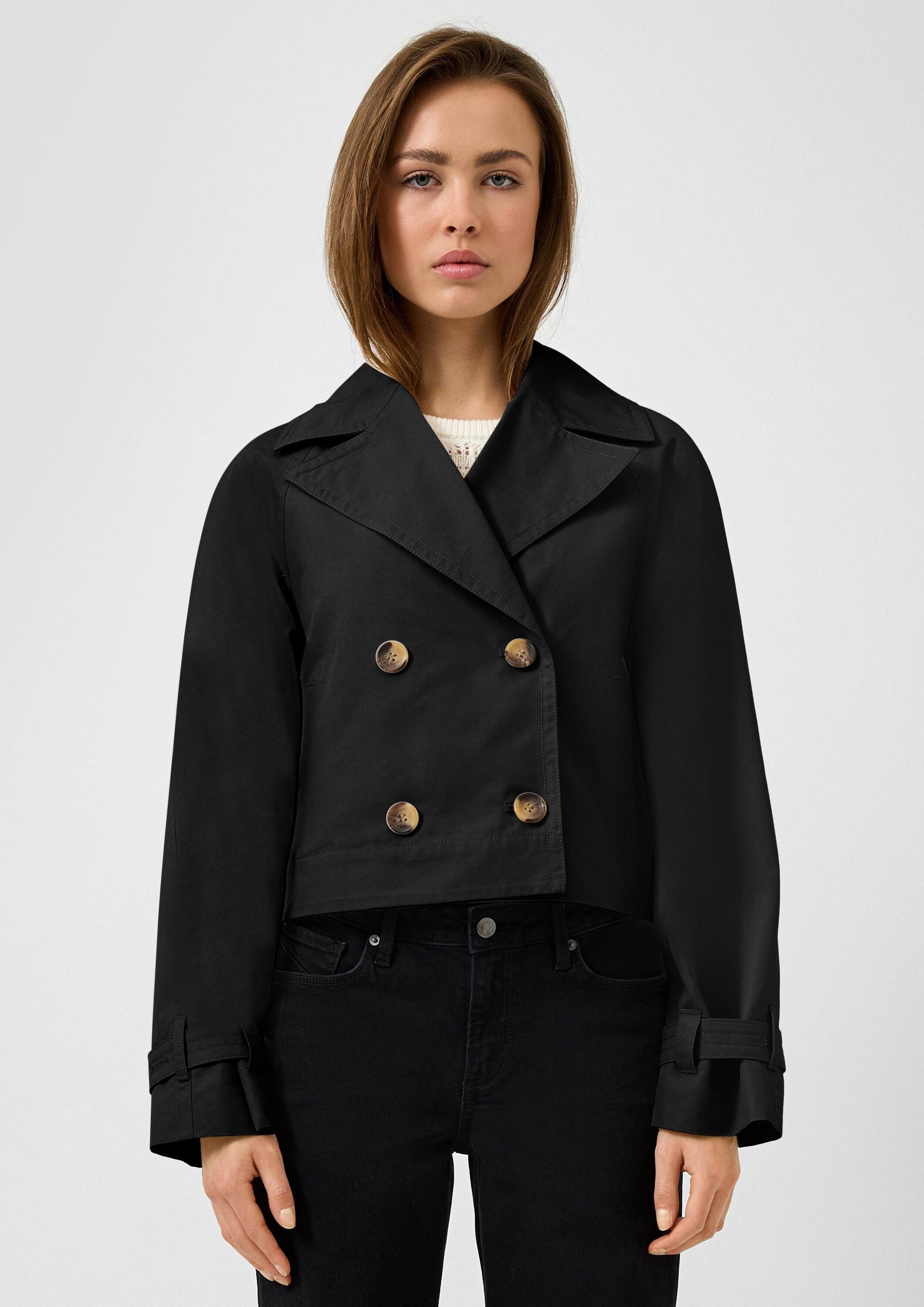 QS Funktionsjacke Outdoor-Jacke Kurztrench