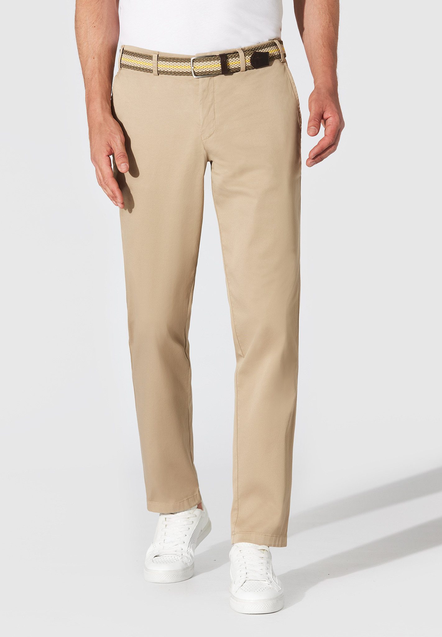 Hiltl Chinos Pamo - Excellent Cotton, Regular-Fit, Baumwolle-beige-52