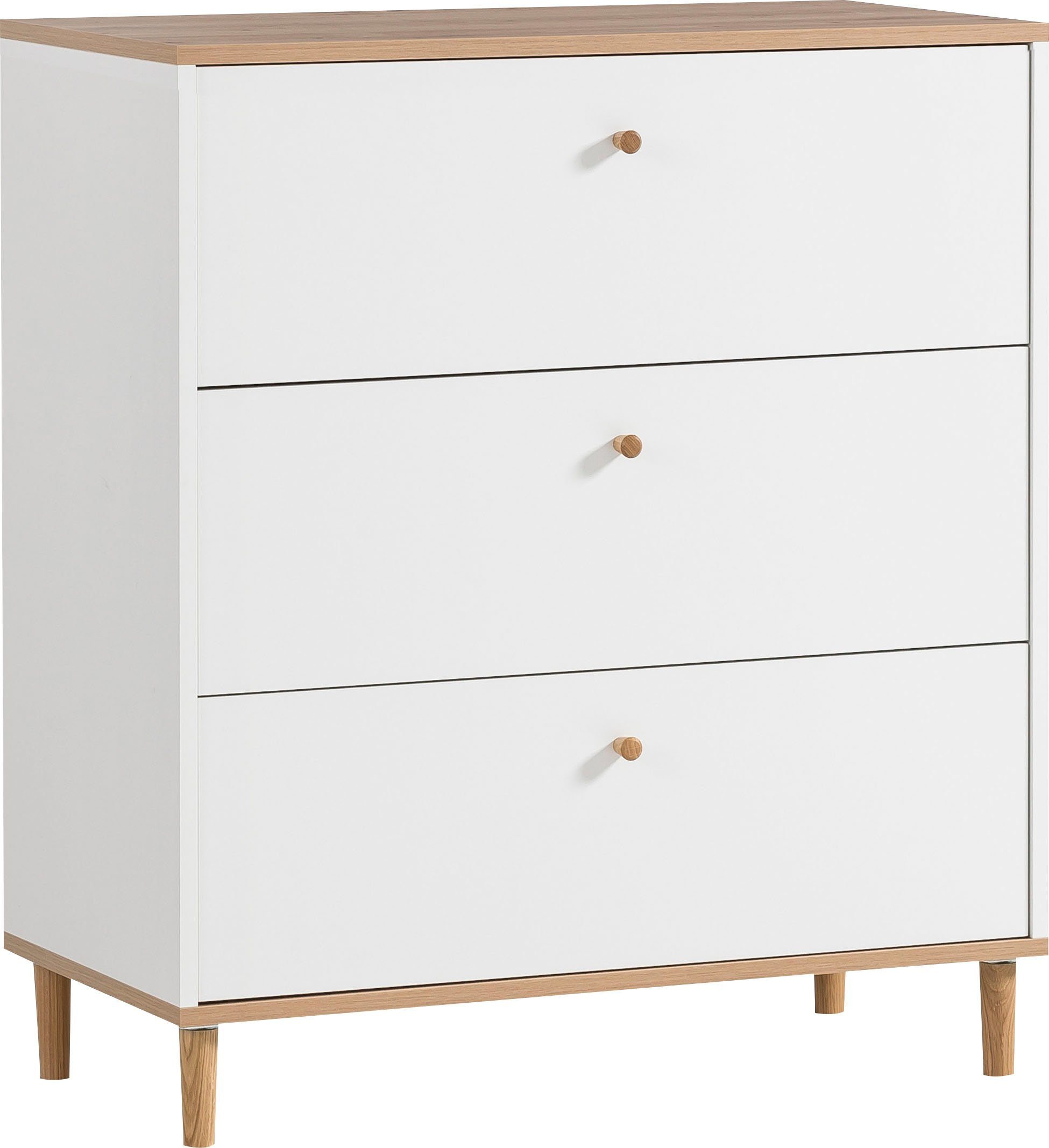 Schildmeyer Kommode Hilda, 3 Schubladen