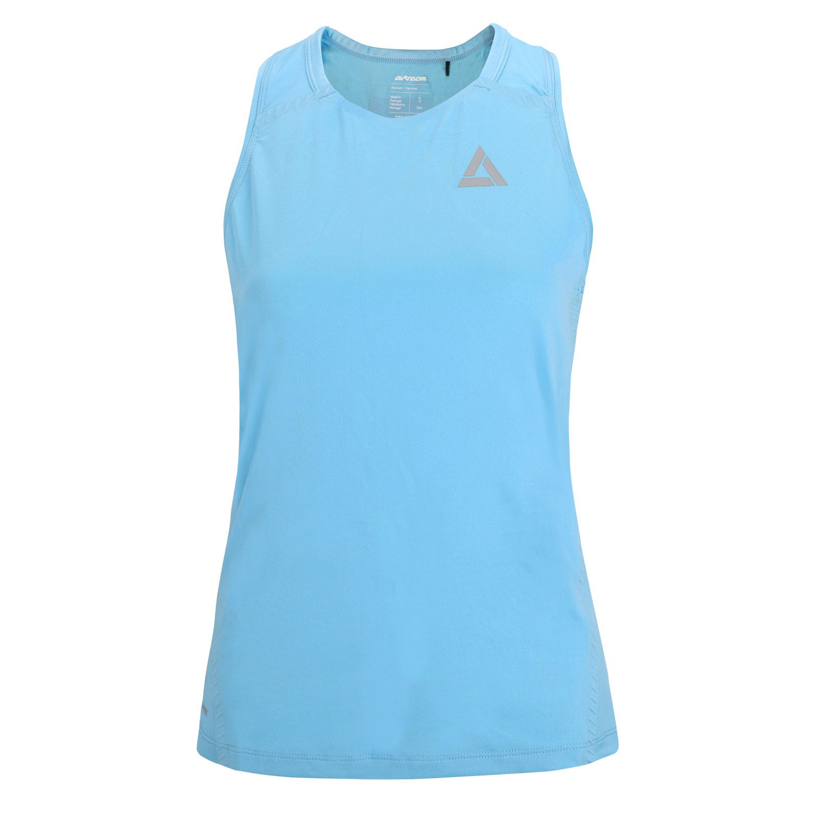 Airtracks Laufshirt Damen Funktions Laufshirt Ärmellos Kurzarm Pro Line (Funktionsshirt mit optimalem Tragekomfort Atmungsaktiv, Quick Dry Funktion) < XS S M L XL XXL >