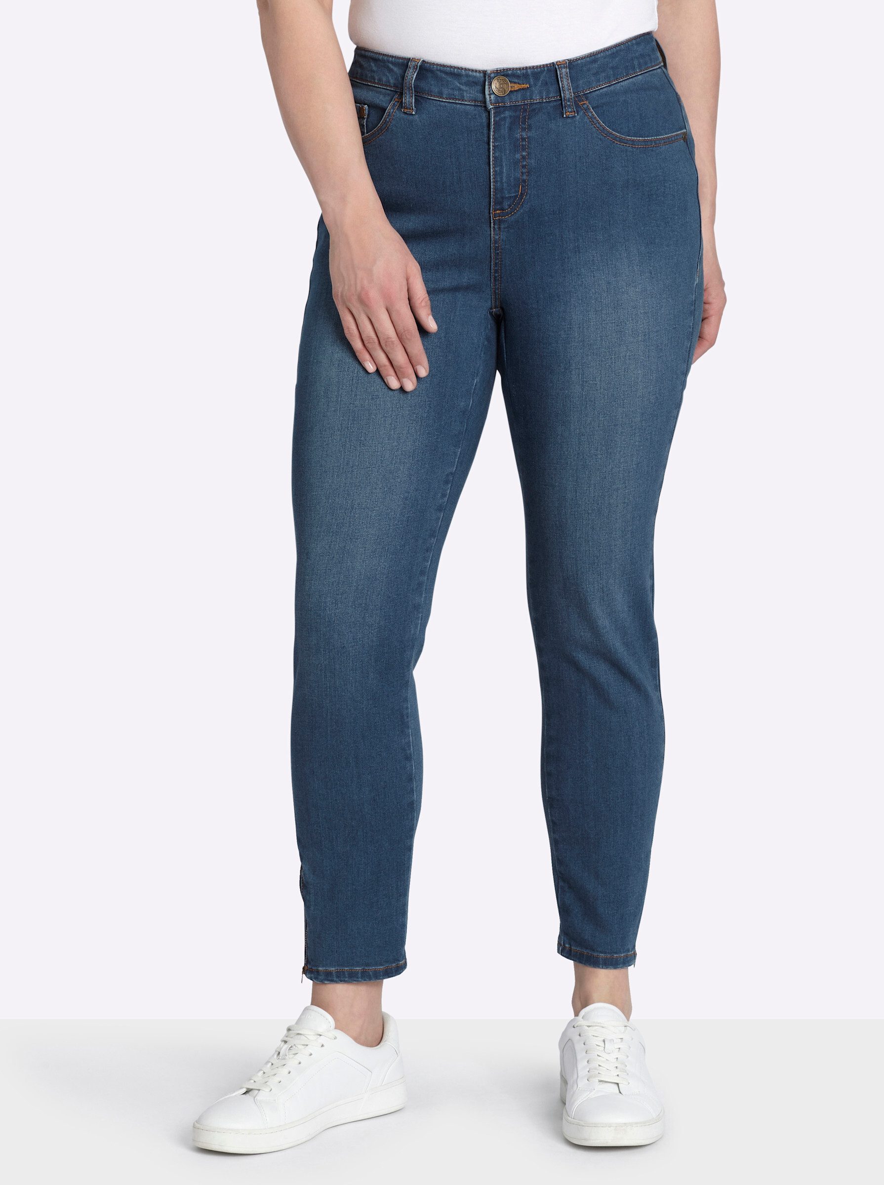 Sheego Bequeme Jeans Jeans normal