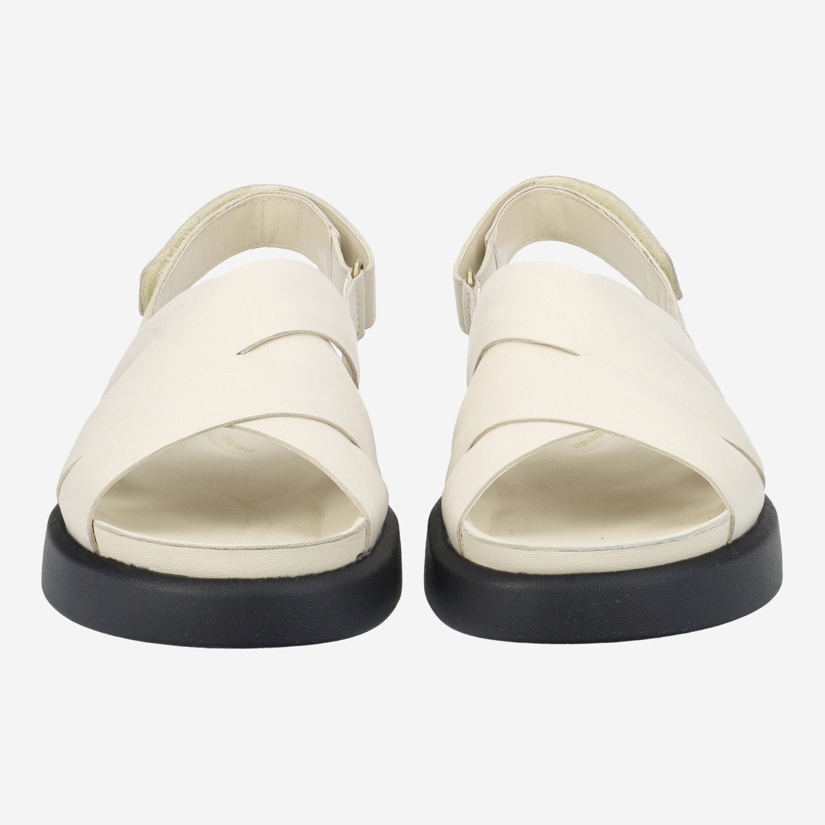 Clarks Clarks 26181257 4 Aristella Sun, Sandaletten, Weiß (Creme), Damen Sandalette
