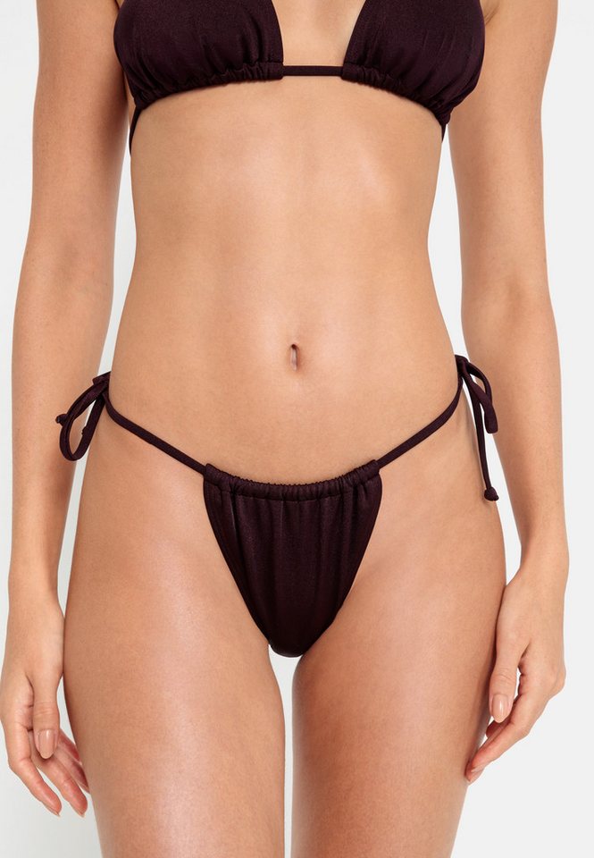 LSCN by LASCANA Bikini-Hose Nele mit glänzender Beschichtung