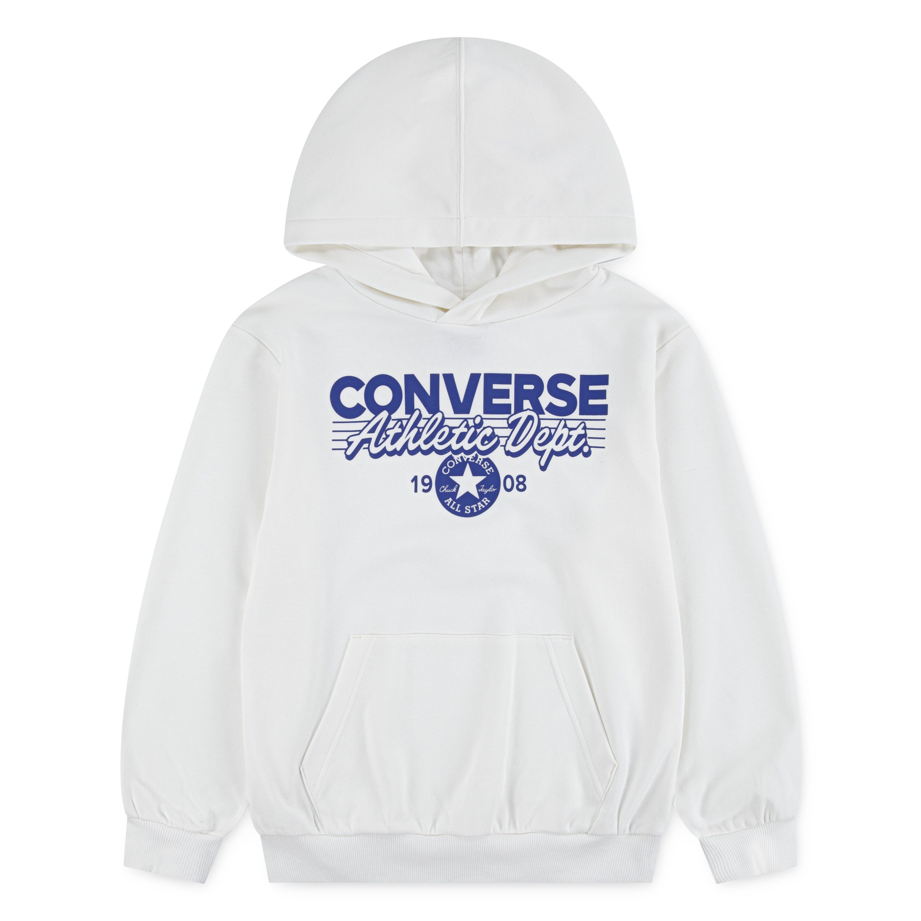 Converse Kapuzensweatshirt CNVB BLEACHER ATHLETIC PO HOOD für Kinder und Jugendliche, sportlicher Stil