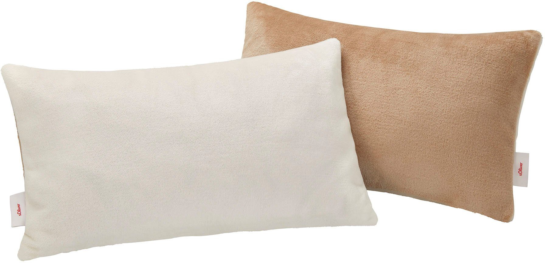 s.Oliver Dekokissen double soft Kissen s.Oliver, Kissenhüllen ohne Füllung, günstig online kaufen