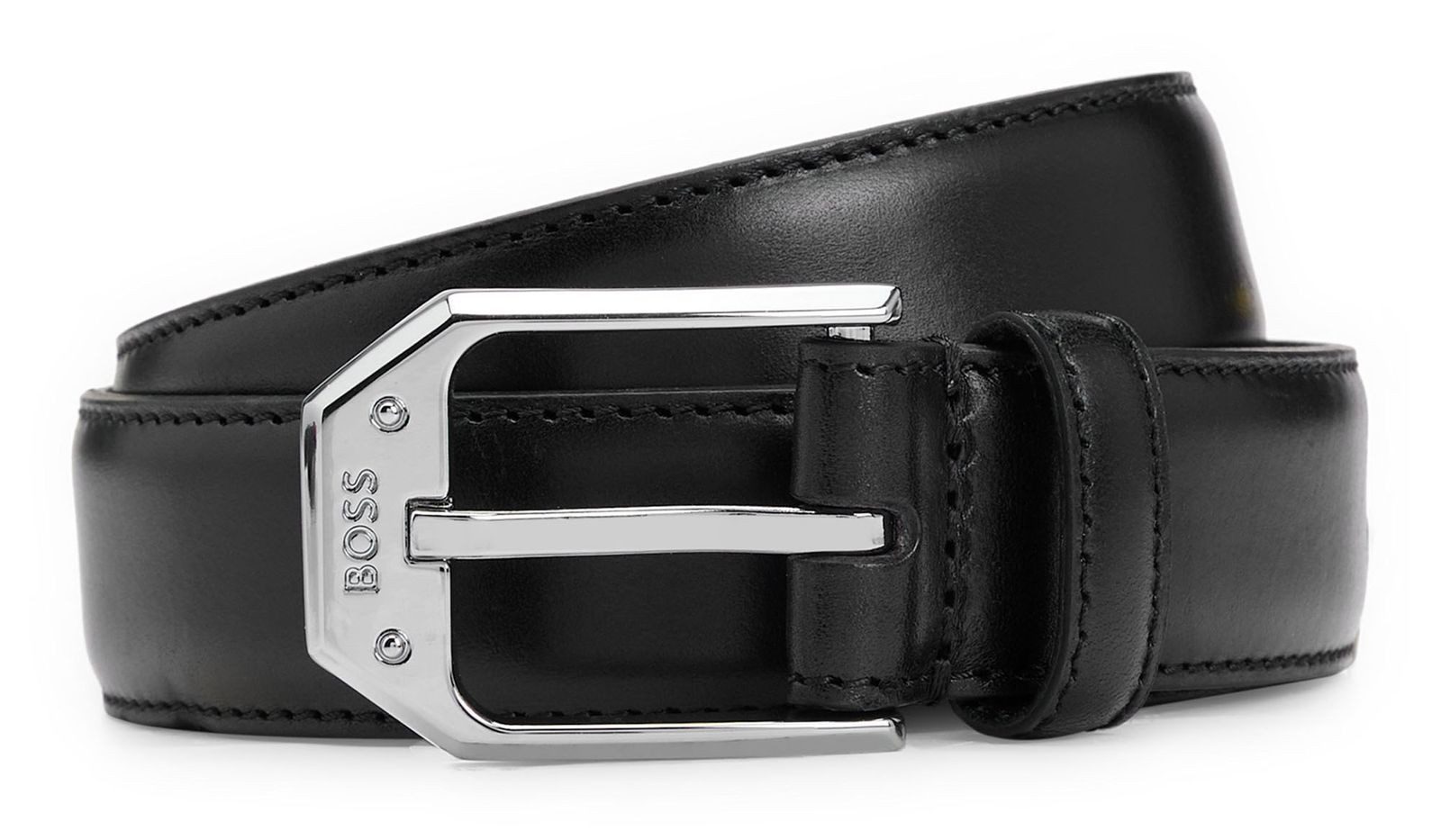 BOSS Ledergürtel Jemio Sz40 Leather Belt aus echtem Büffelleder günstig online kaufen