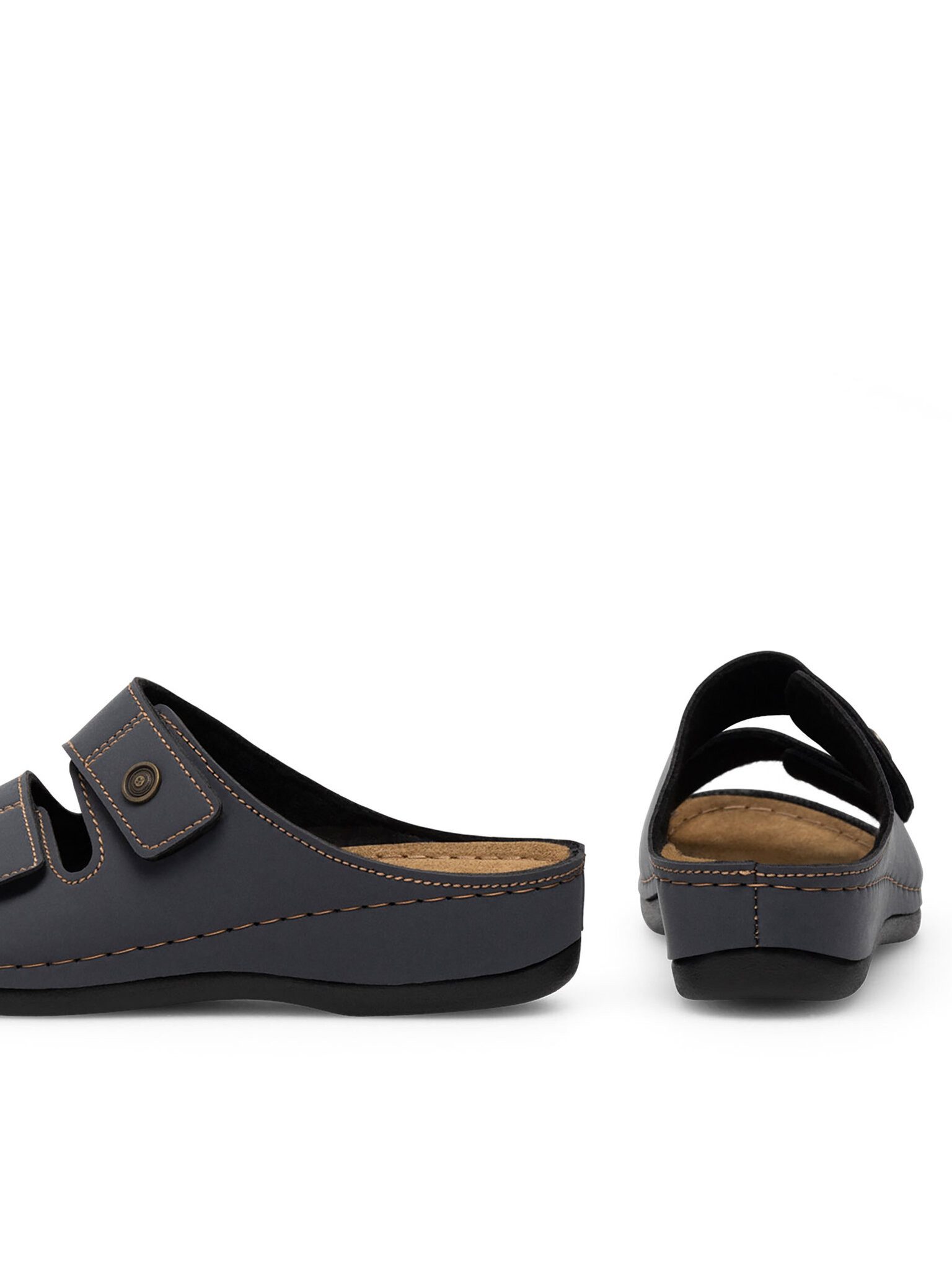 INBLU Inblu Pantoletten Damen 06080A00 Dunkelblau Pantolette