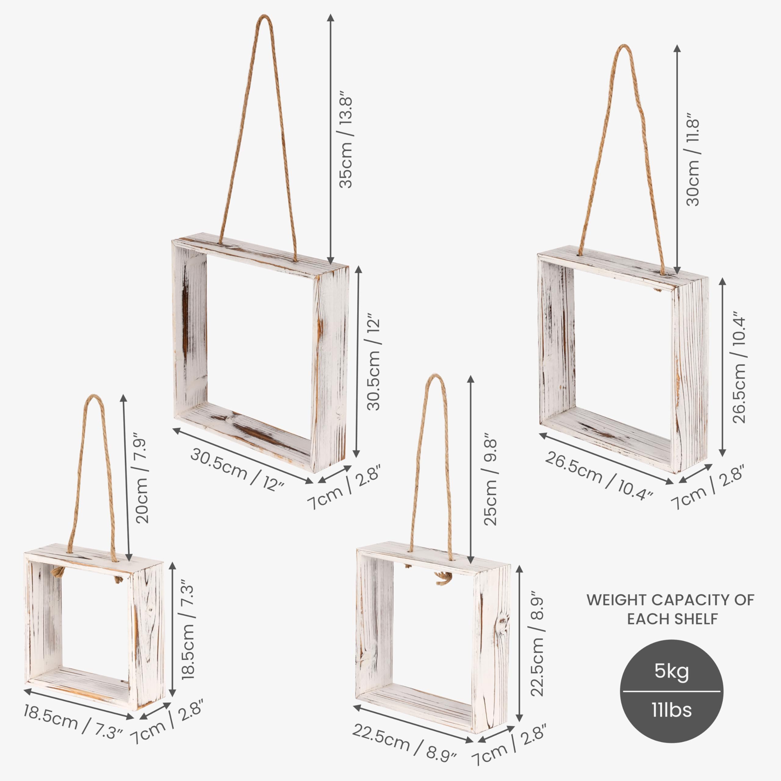 Belle Vous Wandregal Belle Vous (4er-Pack) günstig online kaufen
