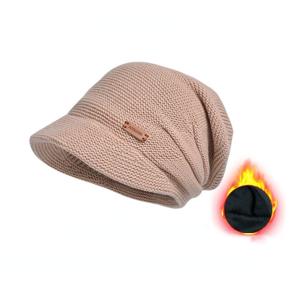 Blusmart Strickmütze Unisex Winter Modische Strickmütze (Robust und langleb günstig online kaufen