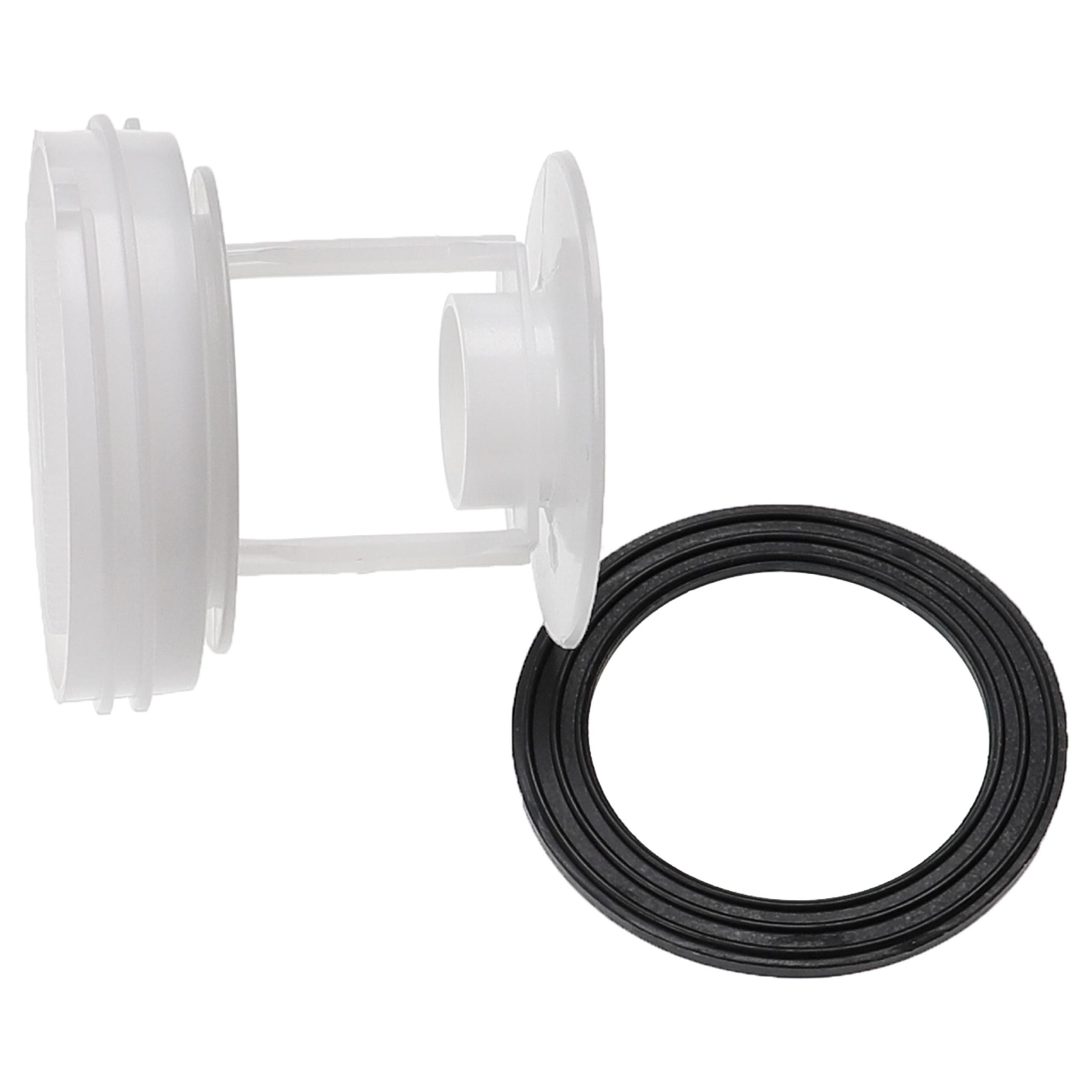 vhbw Ersatzfilter passend für Bosch Siemens Balay Neff PRACTICAWFK7630, PRACTICAWFM1630, Zubehör für Für Bosch Siemens Balay Neff PRACTICAWFK7630 PRACTICAWFM1630