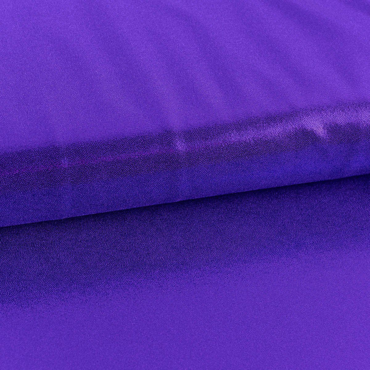 SCHÖNER LEBEN. Stoff Jerseystoff Stretch Glitzer schimmernd uni violett 1,5m Breite, mit Metallic-Effekt