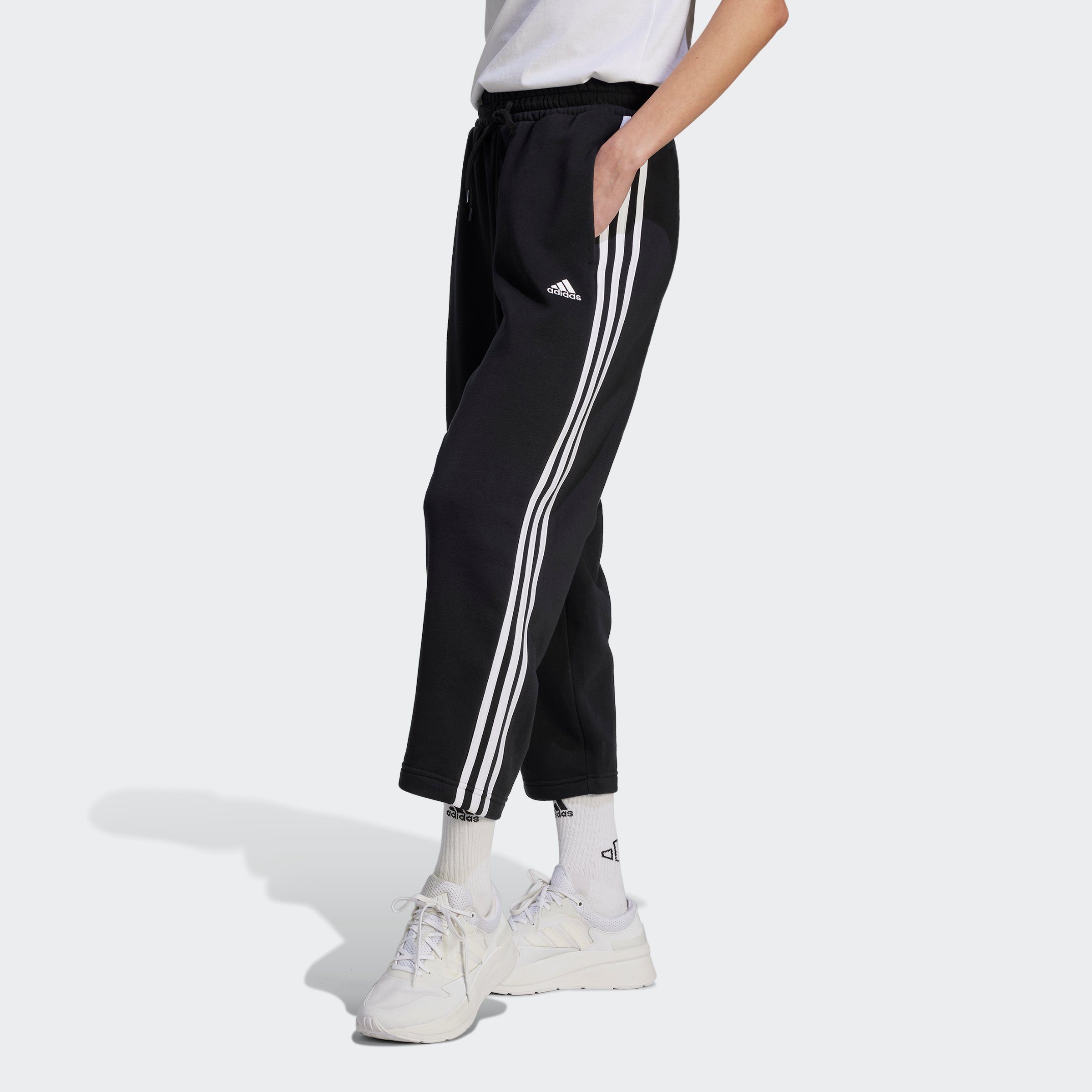 adidas Sportswear Sporthose ESSENTIALS 3STREIFEN HEM OPEN (1-tlg) HOSE