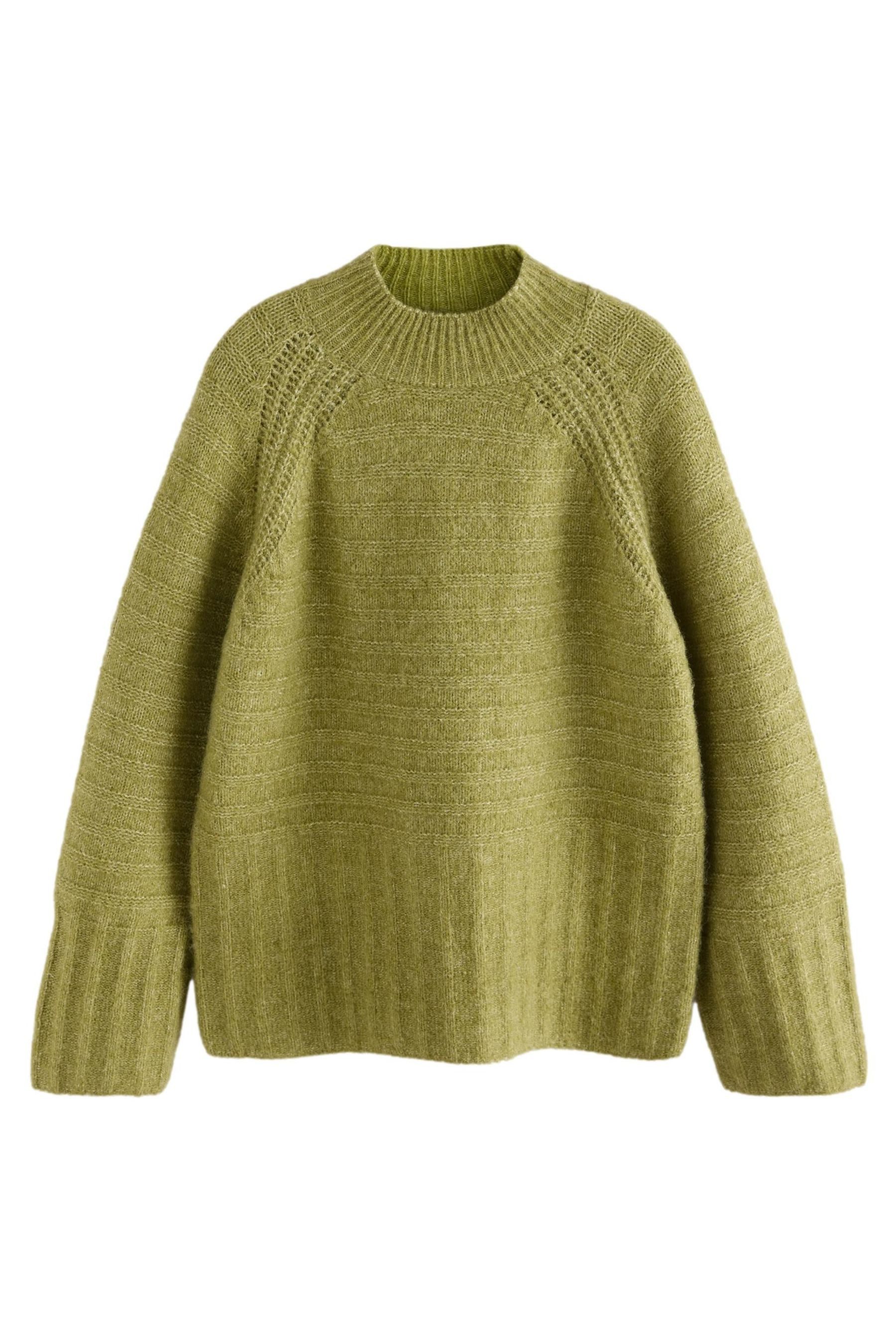 Next Stehkragenpullover Strukturierter Strickpullover mit Stehkragen günstig online kaufen