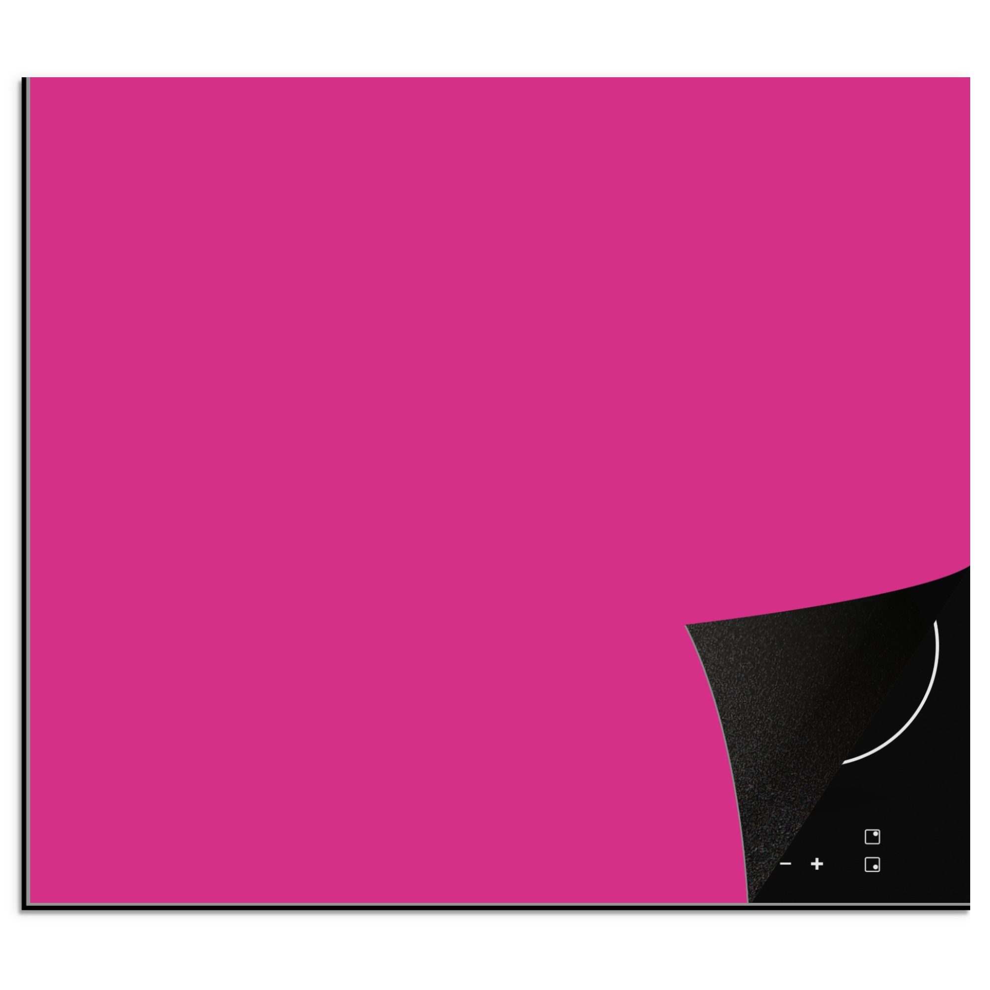 MuchoWow Herdblende-/Abdeckplatte Fuchsia - Neon - Farben, Vinyl, (1 tlg), 60x52 cm, Mobile Arbeitsfläche nutzbar, Ceranfeldabdeckung