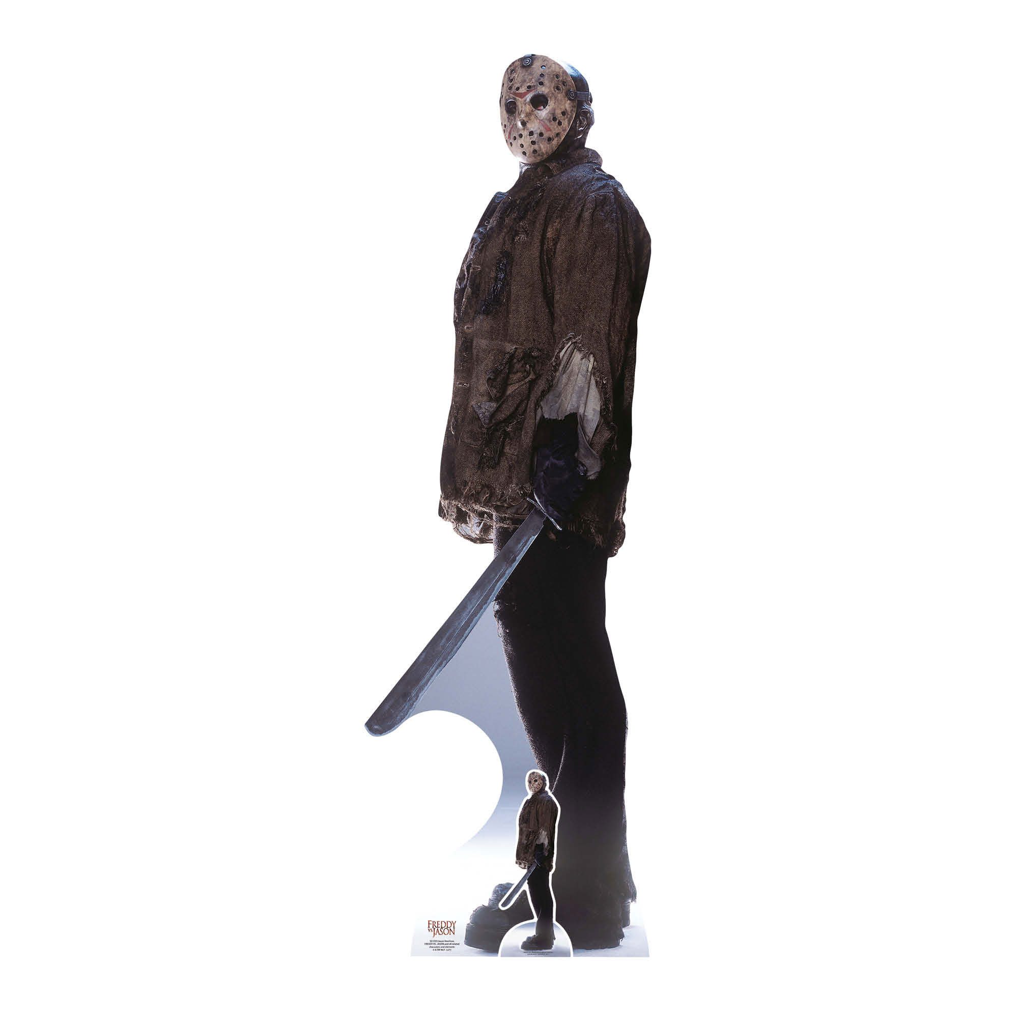 Dekofigur Halloween Pappaufsteller Jason Friday the 13th Pappaufsteller