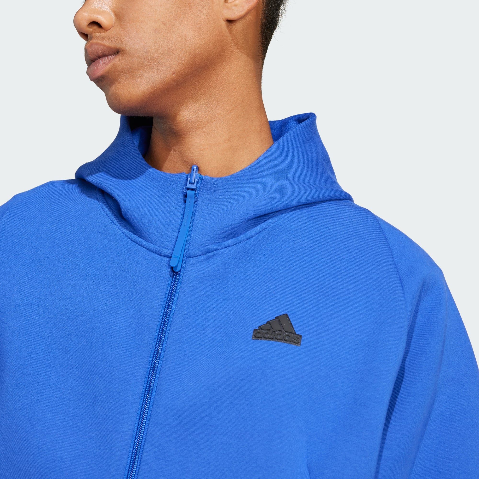 Hoodie Sportswear ZIP-HOODIE Blue Lucid adidas Z.N.E. Semi PREMIUM