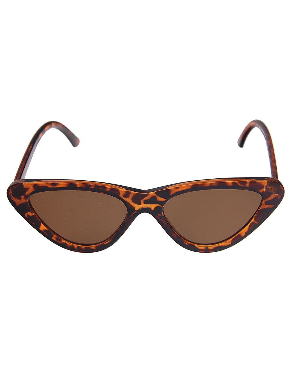 leslii Sonnenbrille mit schmalen Cateye-Gläsern