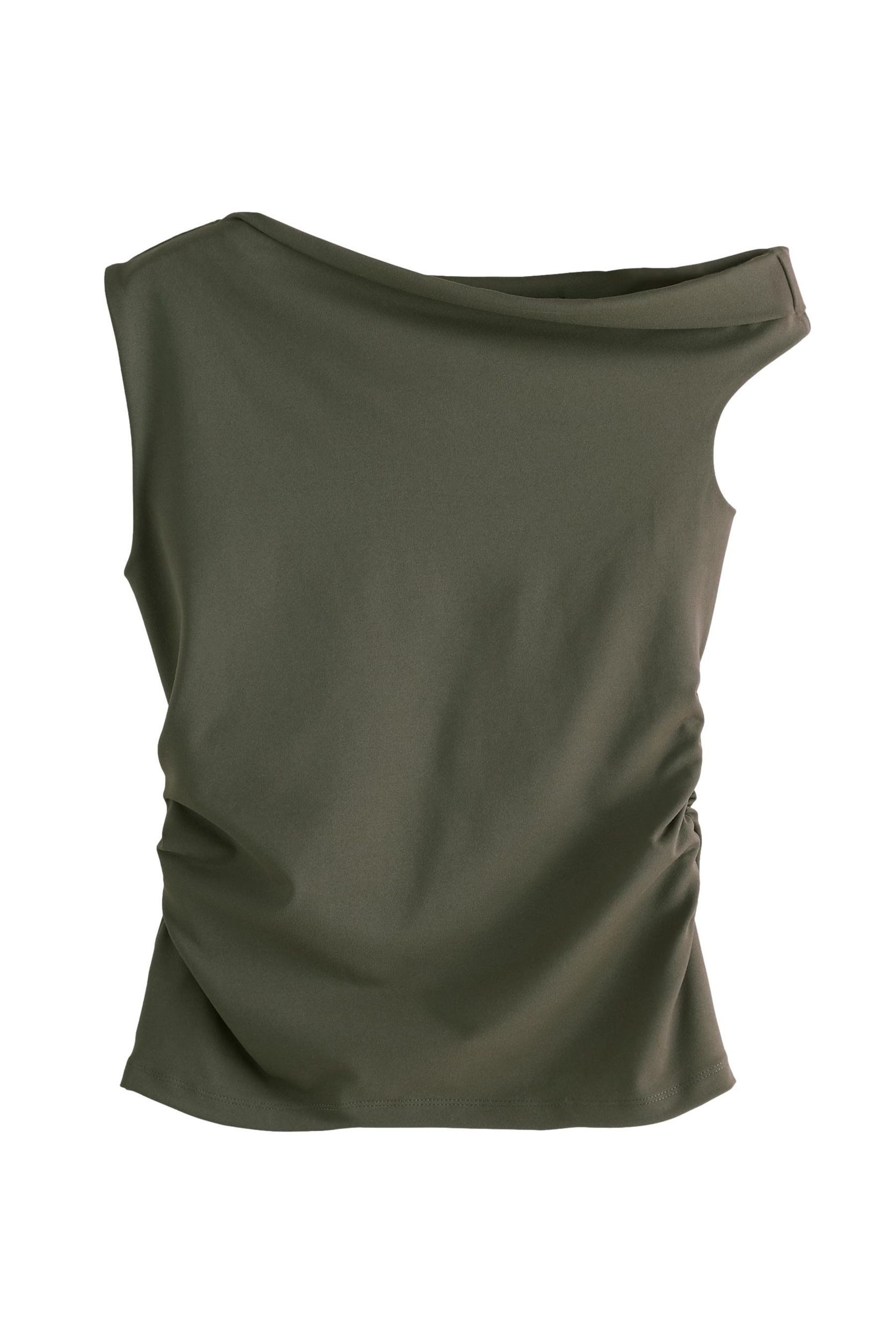 Next One-Shoulder-Top Ärmelloses Top mit asymmetrischer günstig online kaufen