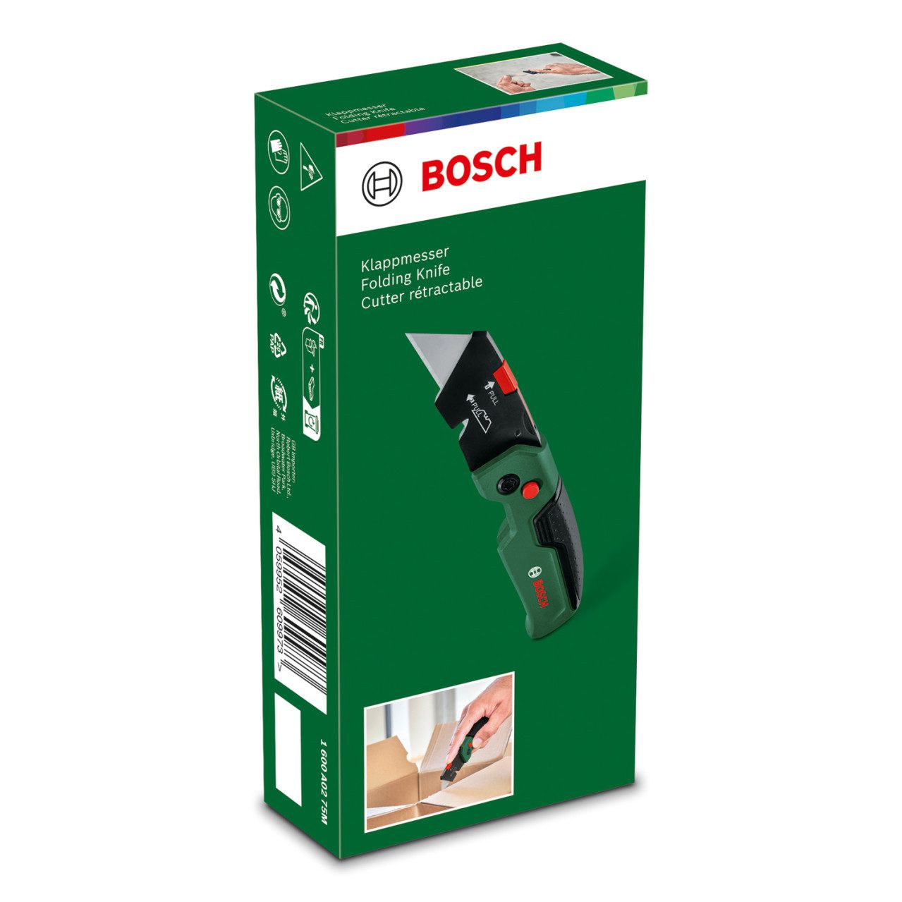 BOSCH Elektriker-Klappmesser Bosch DIY Klappmesser