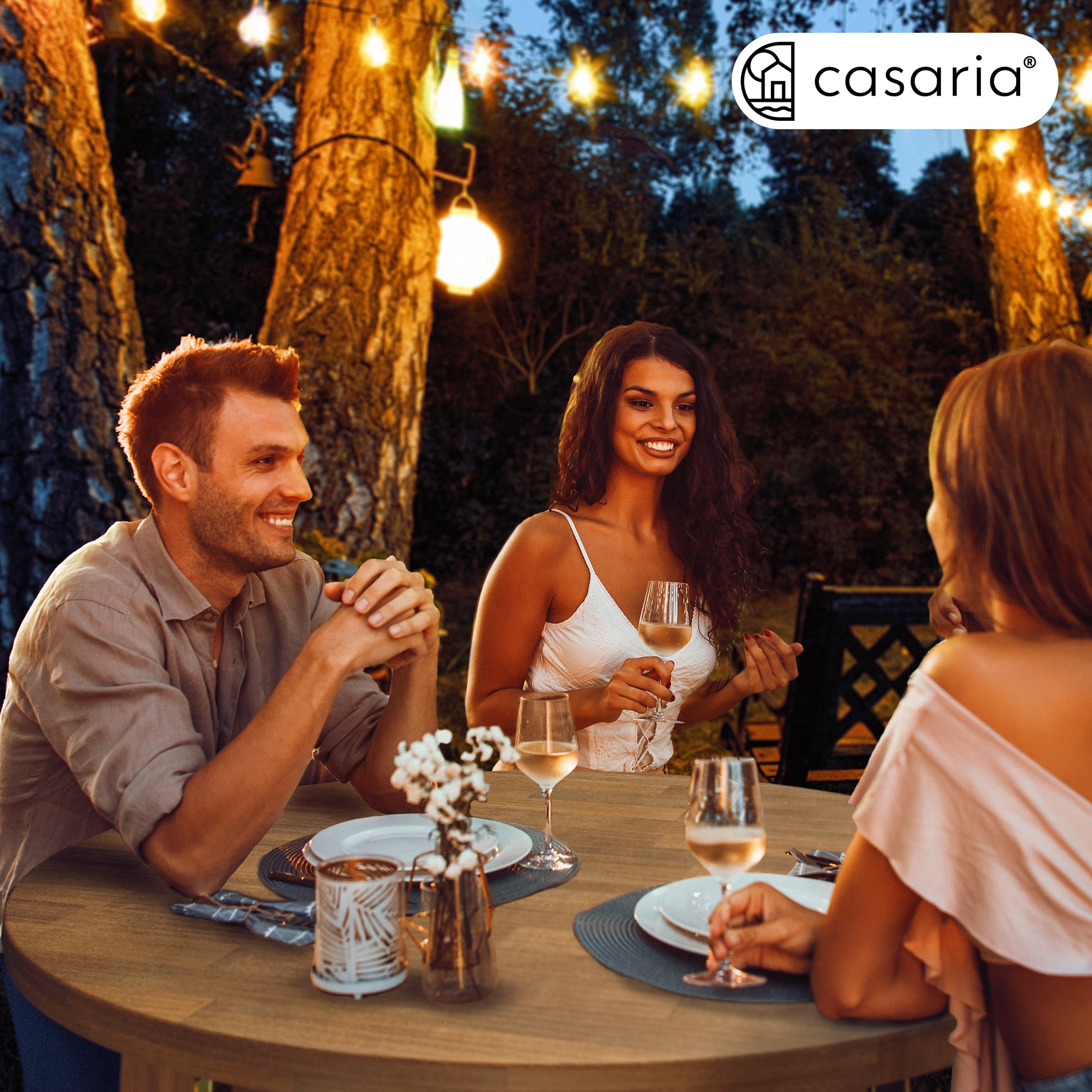 Casaria Stehtisch Akazie (1-St), Hartholz Klappbar günstig online kaufen