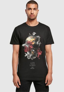MisterTee T-Shirt MisterTee Herren Skull Fish Tee (1-tlg)