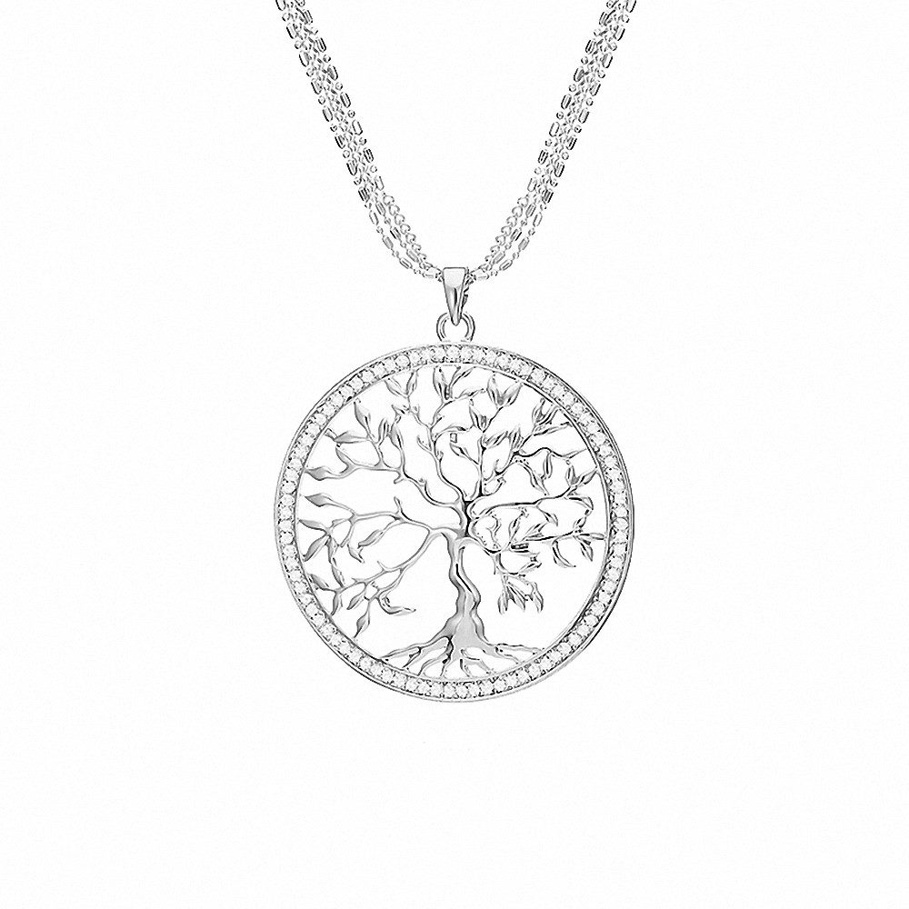 Taffstyle Kette mit Anhänger Lebensbaum Halskette günstig online kaufen
