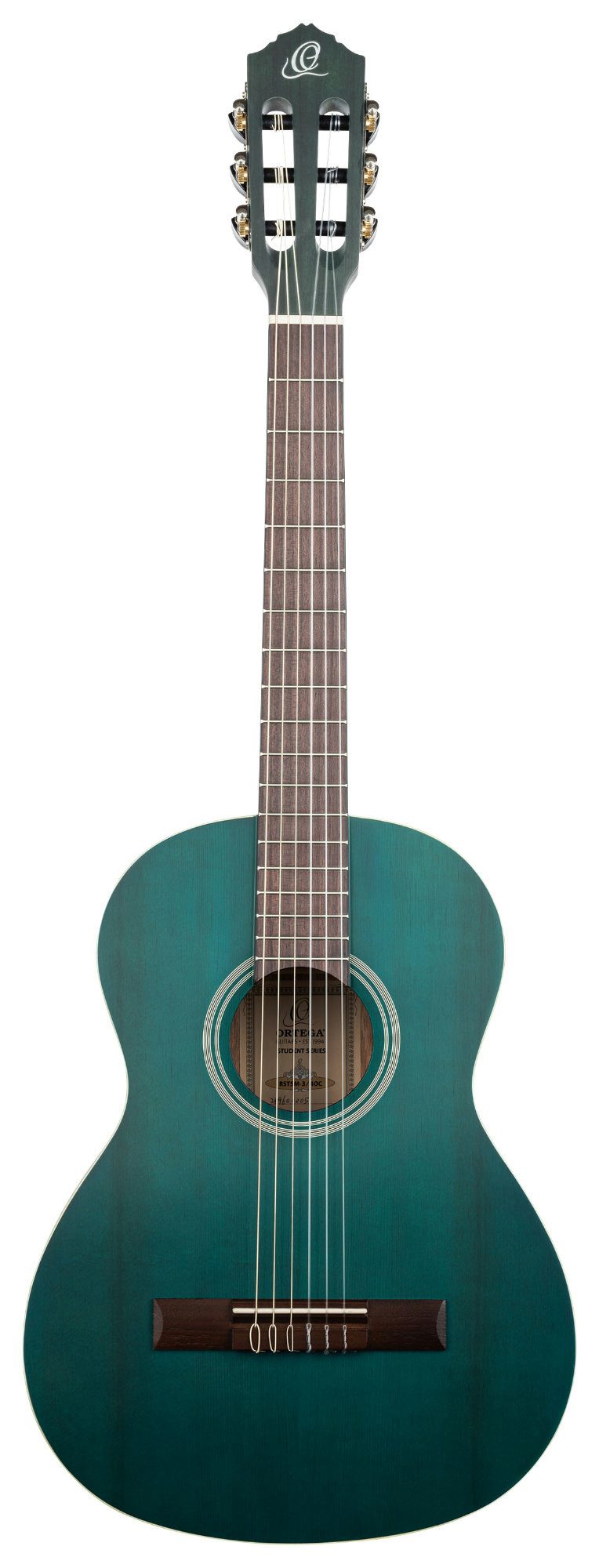 ORTEGA Guitars Konzertgitarre RST5M-3/4OC Konzertgitarre Ocean Blue matt 3/4, Standard, Ocean Blue, matt und kompakte 3/4-Größe