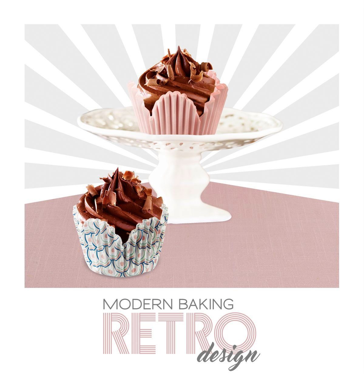 Muffinform Design Modern Oetker Retro Baking Dr.