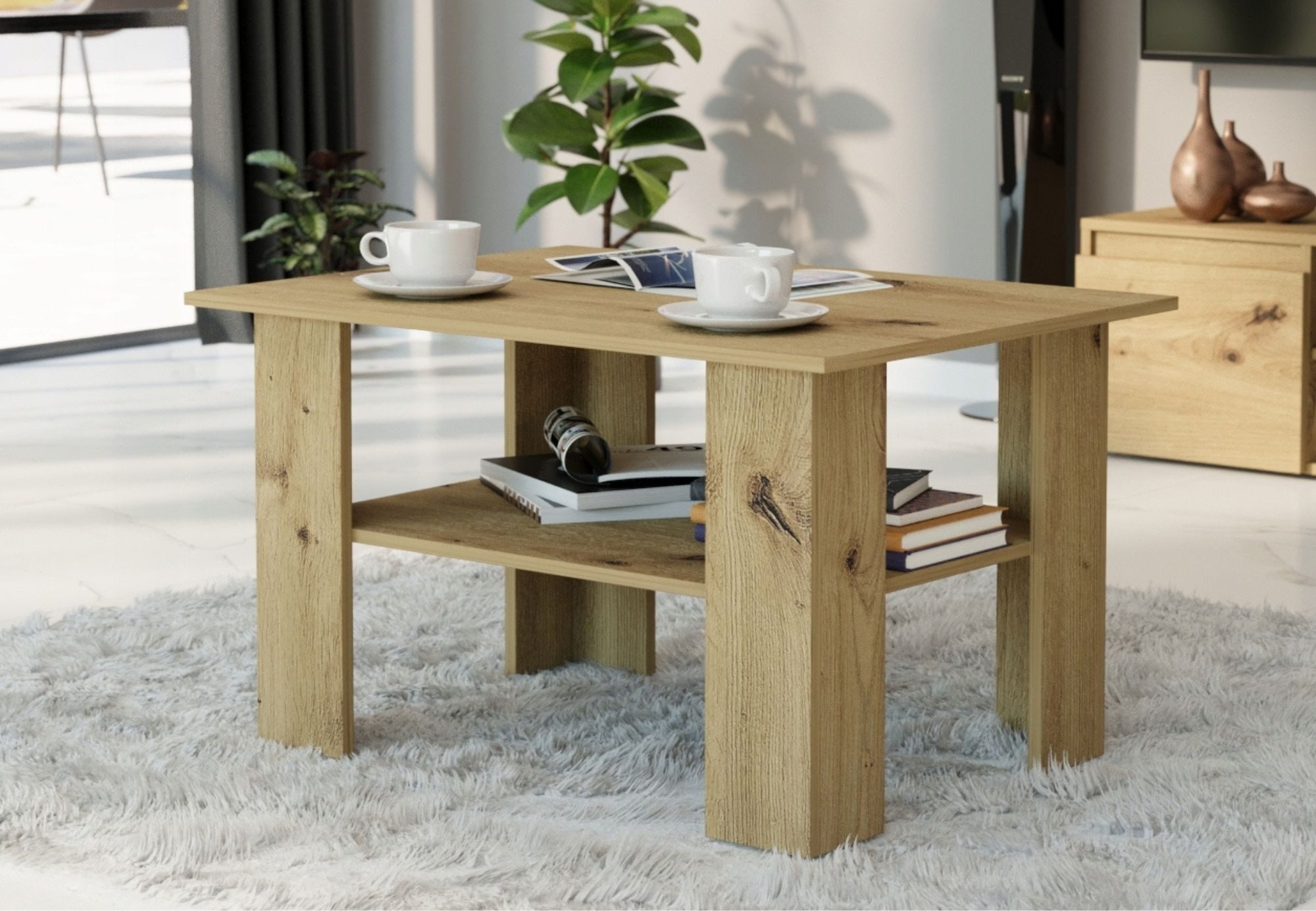 Home Collective Couchtisch Wohnzimmertisch, Sofatisch mit günstig online kaufen