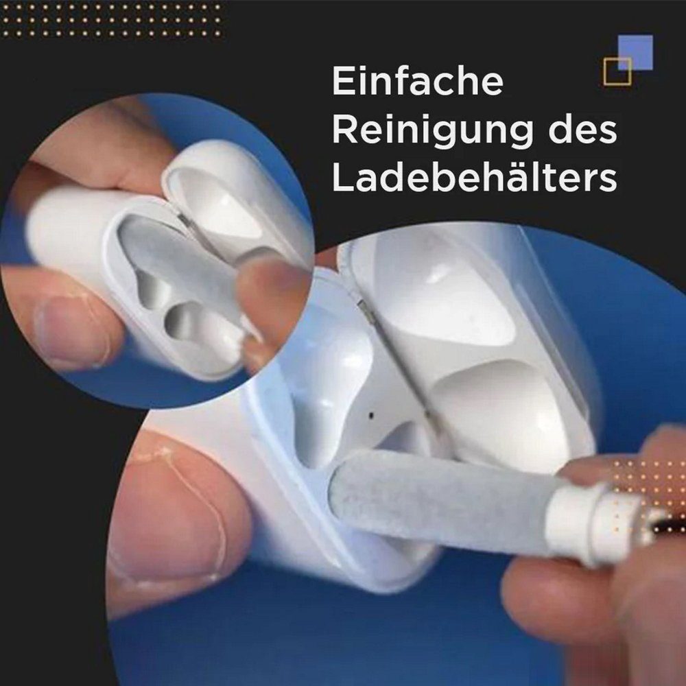 Reinigung Reiniger Kopfhörer Kopfhörer Reiniger Ohrstöpsel & Bürste Pinsel Reinigungsset für Headset Cleaner Smartphone Reinigungsstift MAVURA