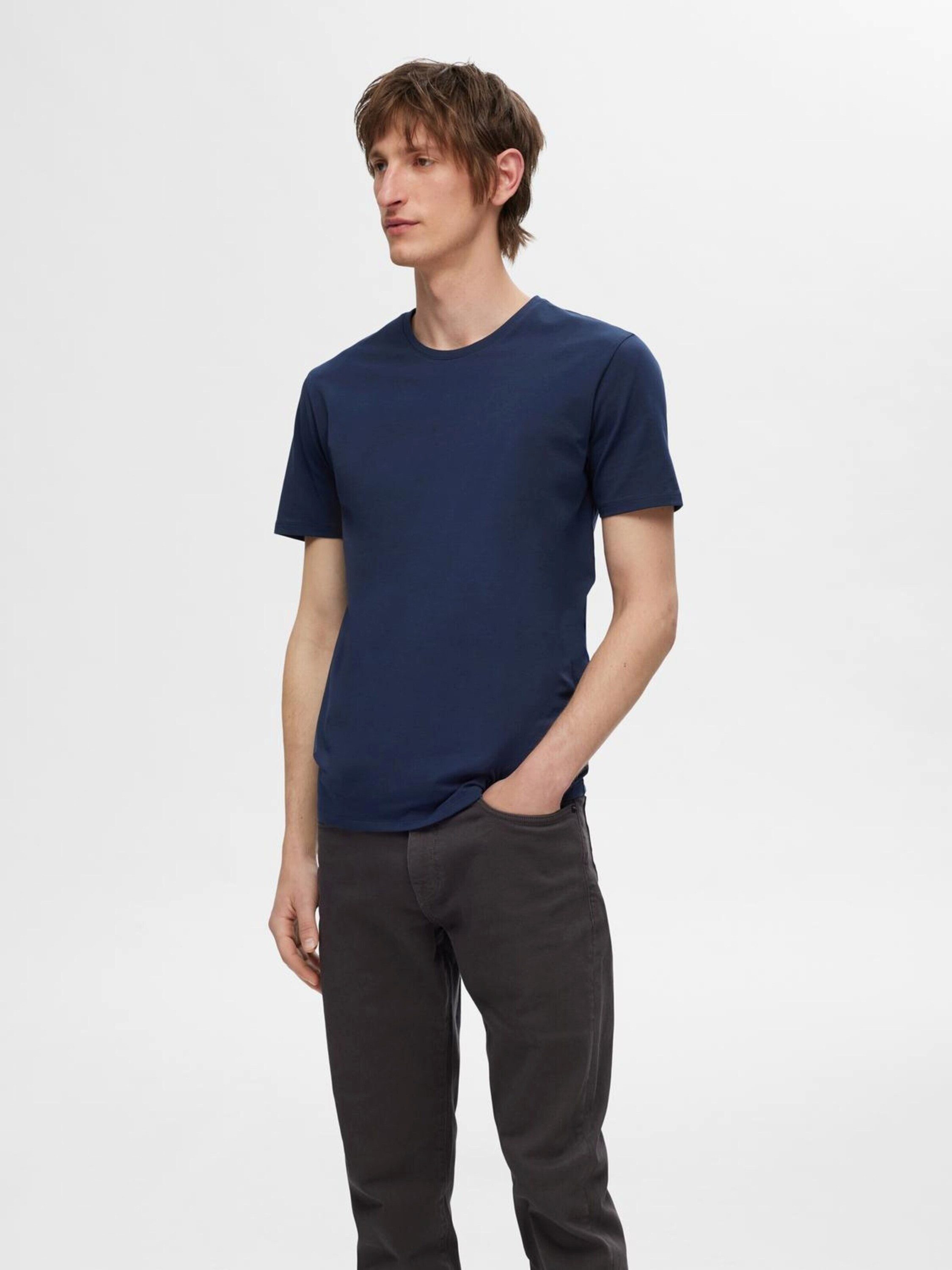 Selected T-Shirt SLHRoland (3-tlg) günstig online kaufen