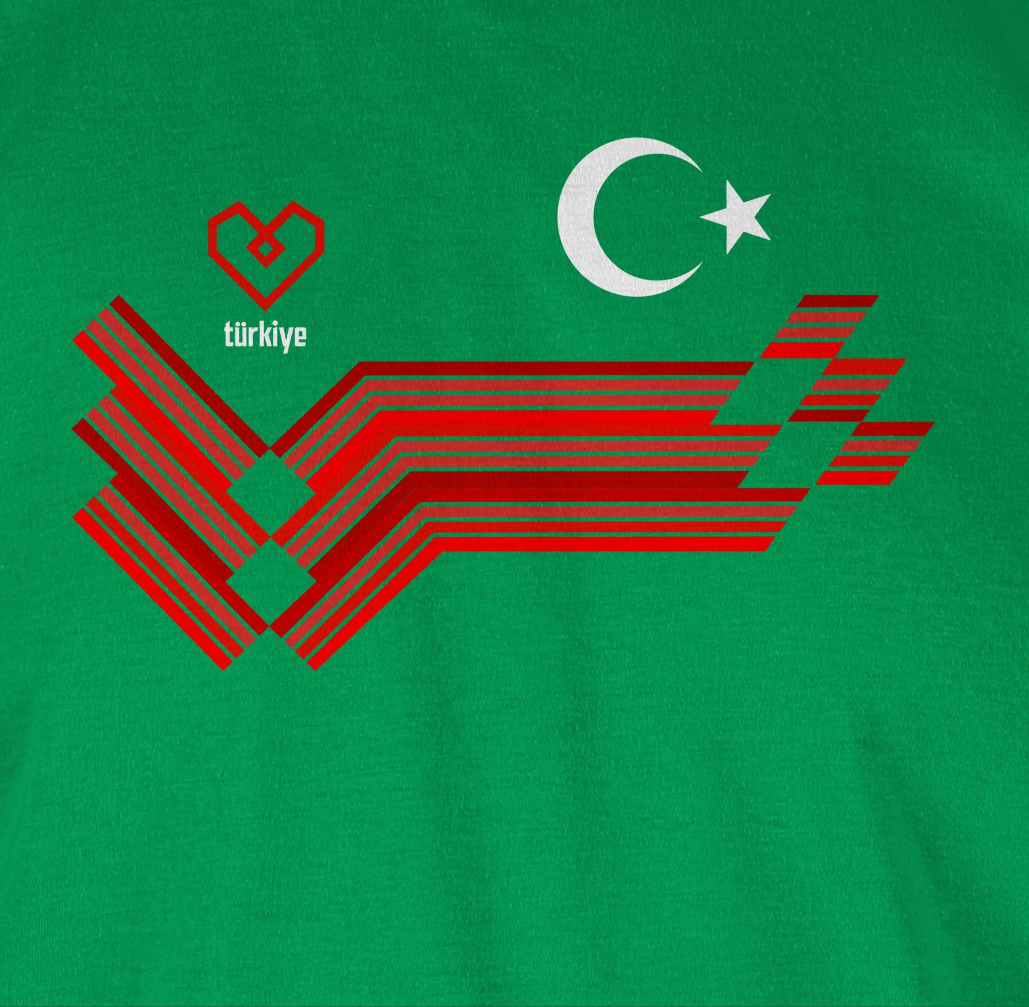 Shirtracer T-Shirt Türkiye Fanartikel EM, Türkei Wappen 2026 Fussball WM Fanartikel