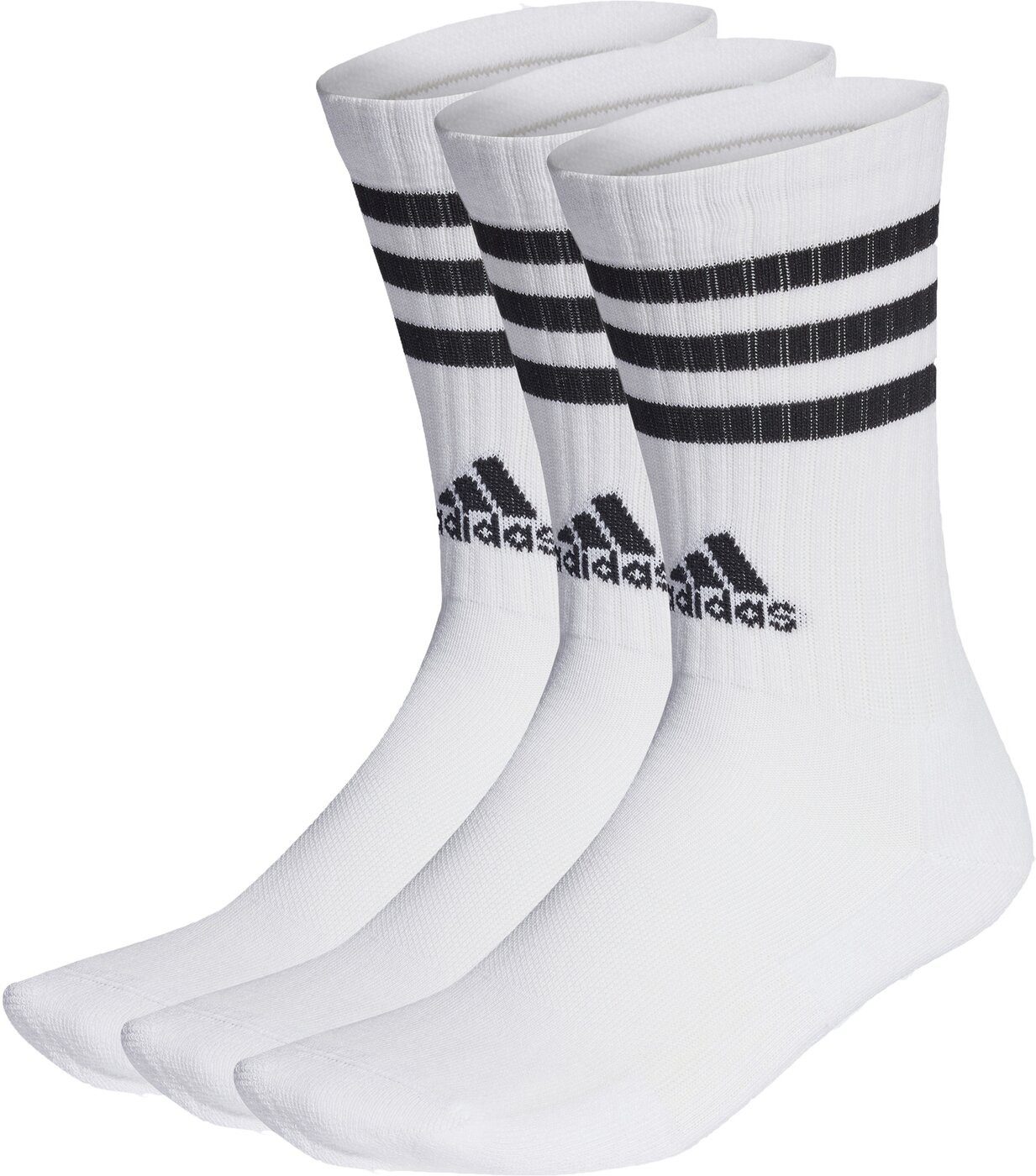 adidas Sportswear Sportsocken 3S C SPW CRW 3P WHITE/BLACK günstig online kaufen