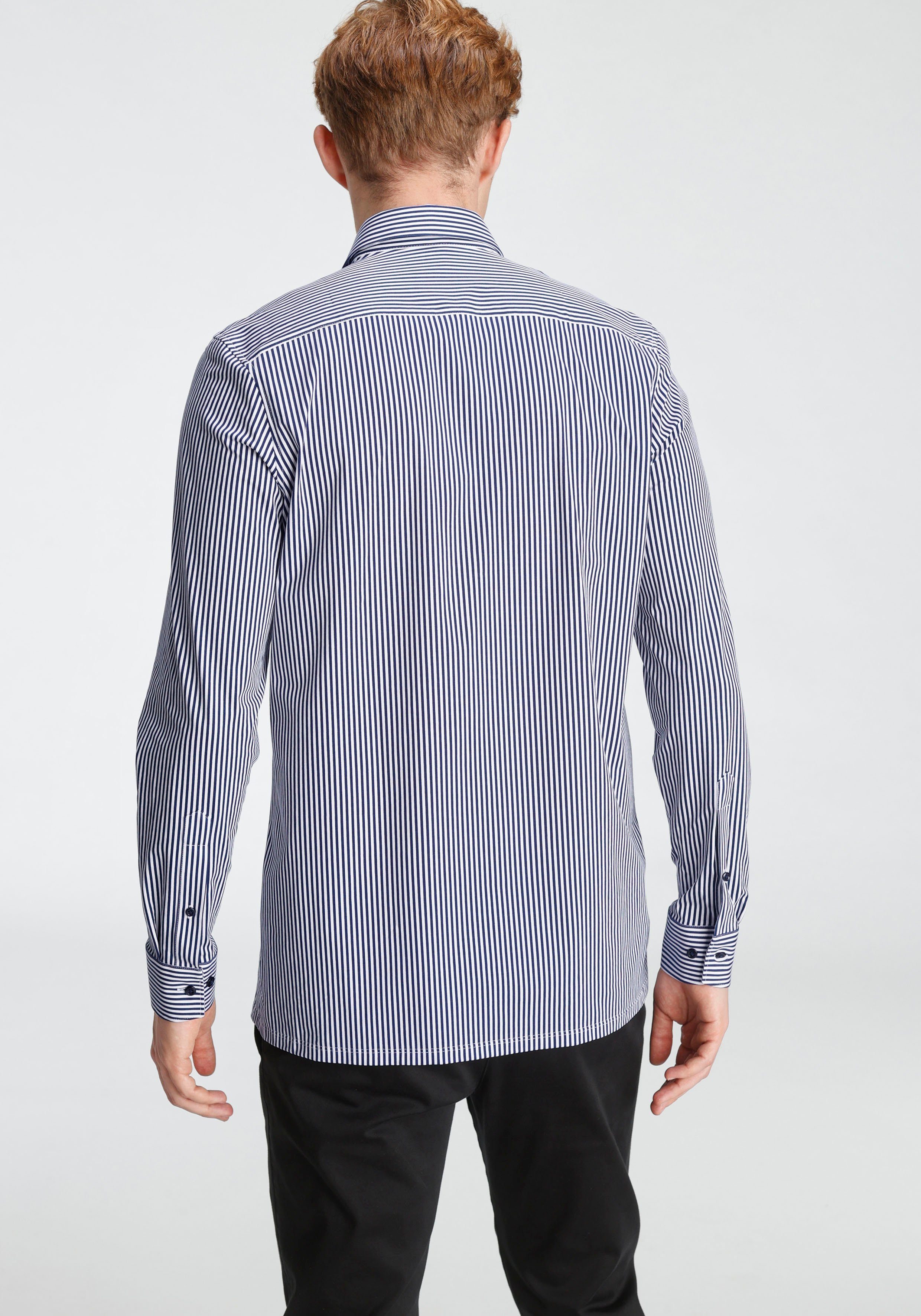 OLYMP Businesshemd Luxor 24/Seven modern fit Jersey-Hemd günstig online kaufen