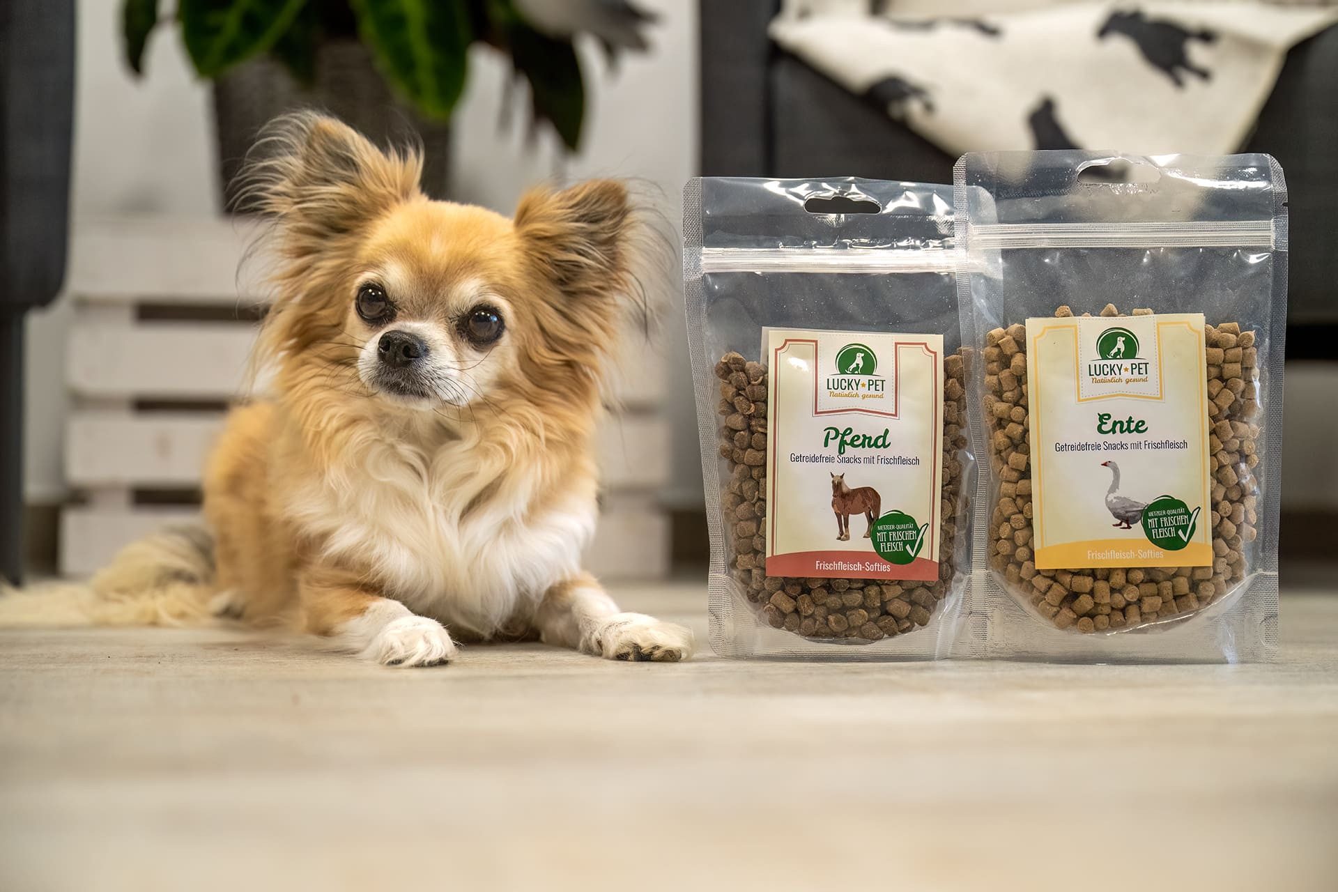 Lucky-Pet Lucky-Pet Frischfleisch-Softies - Ente 200 g, für: Hunde