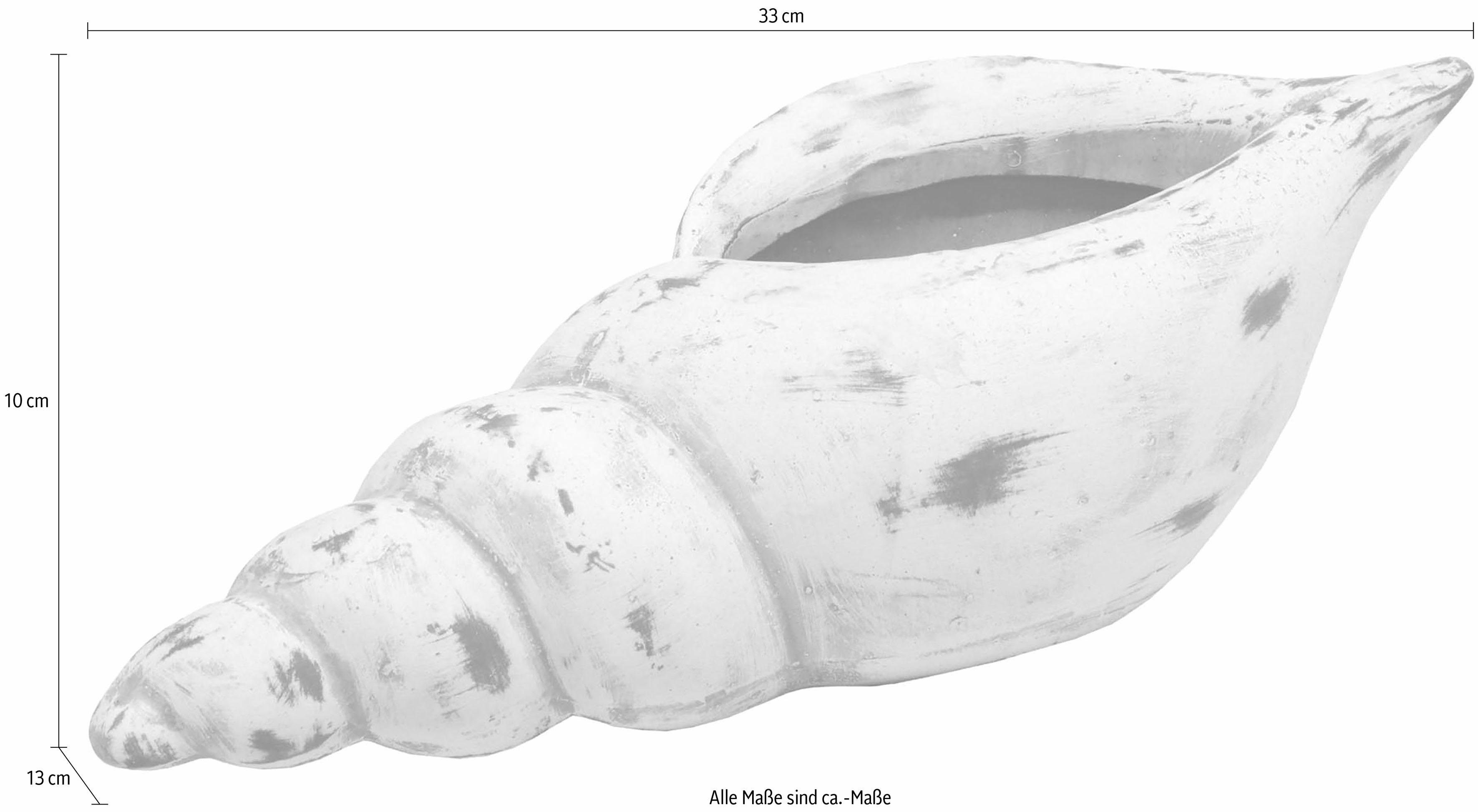 I.GE.A. Dekoschale Keramik-Schale Muschel (Set, 2) – Bild 3 von 4