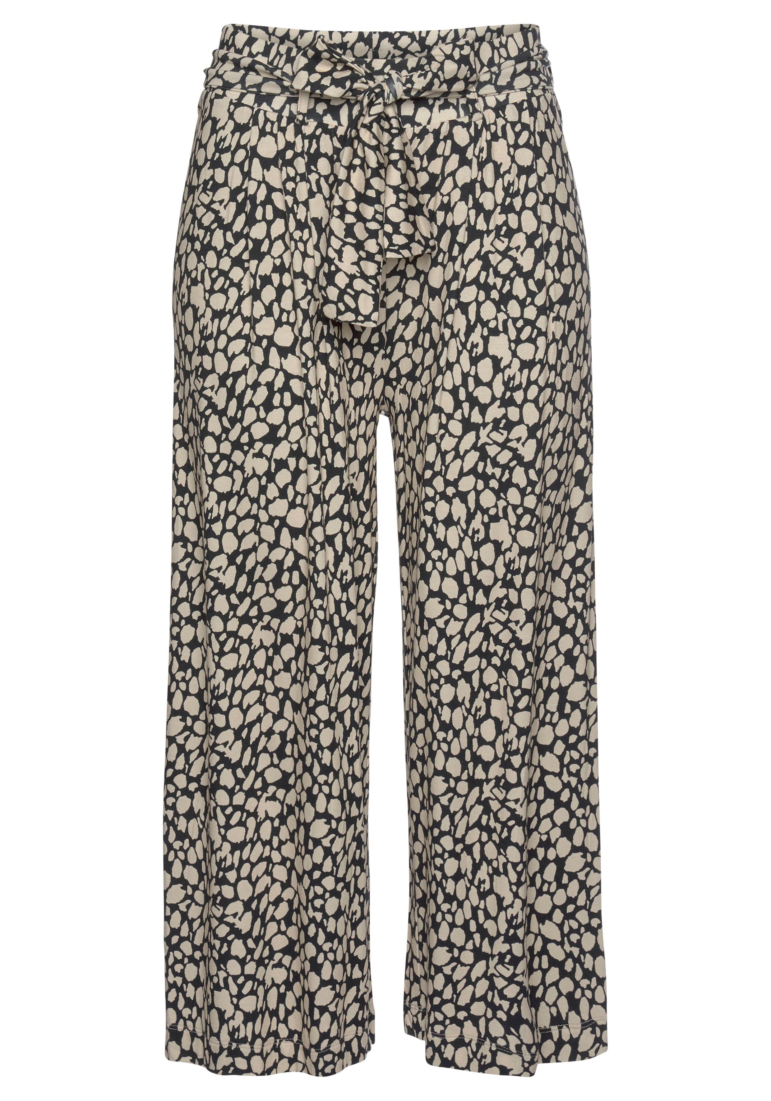 LASCANA Culotte (mit Bindegürtel) und Alloverdruck, günstig online kaufen